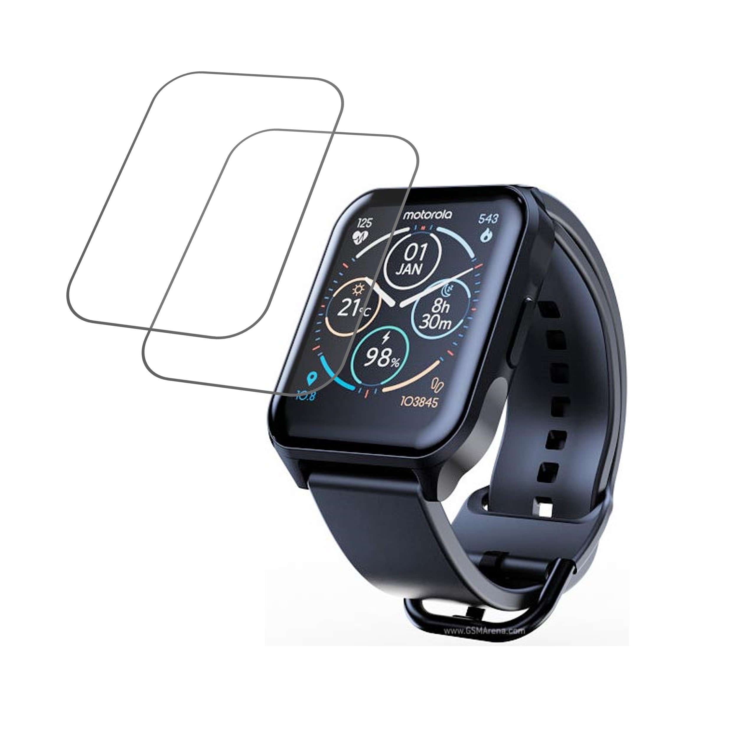 Motorola Moto 70 Smartwatch Screen Protector 9H Protective Compatible Flexible