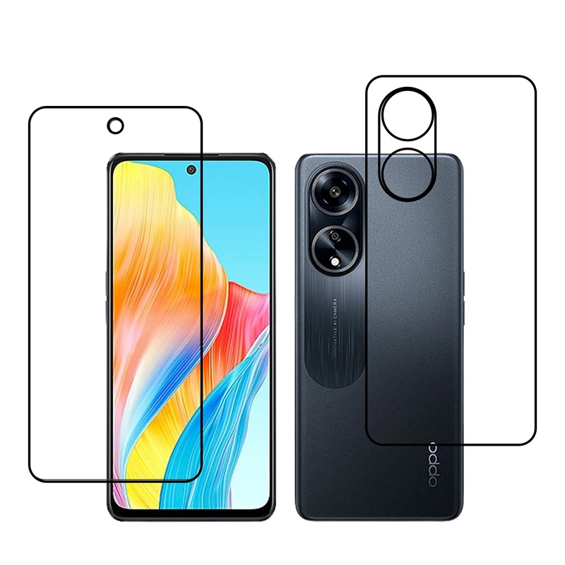 Oppo A1 Protective Front & Back Compatible Mobile Screen Protector