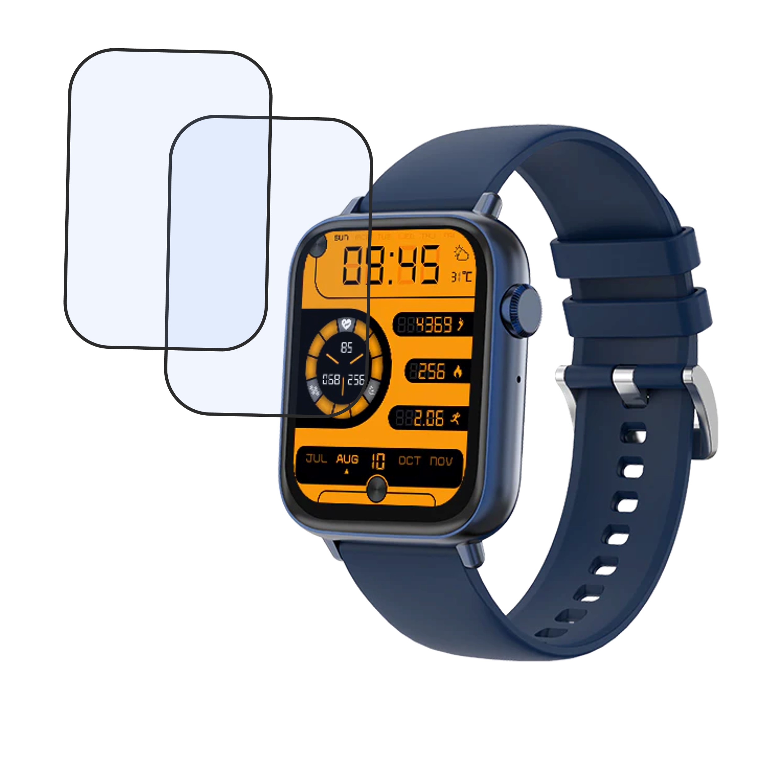 Fire Boltt Ninja Fit Pro Smartwatch Screen Protector 9H Protective Compatible Flexible