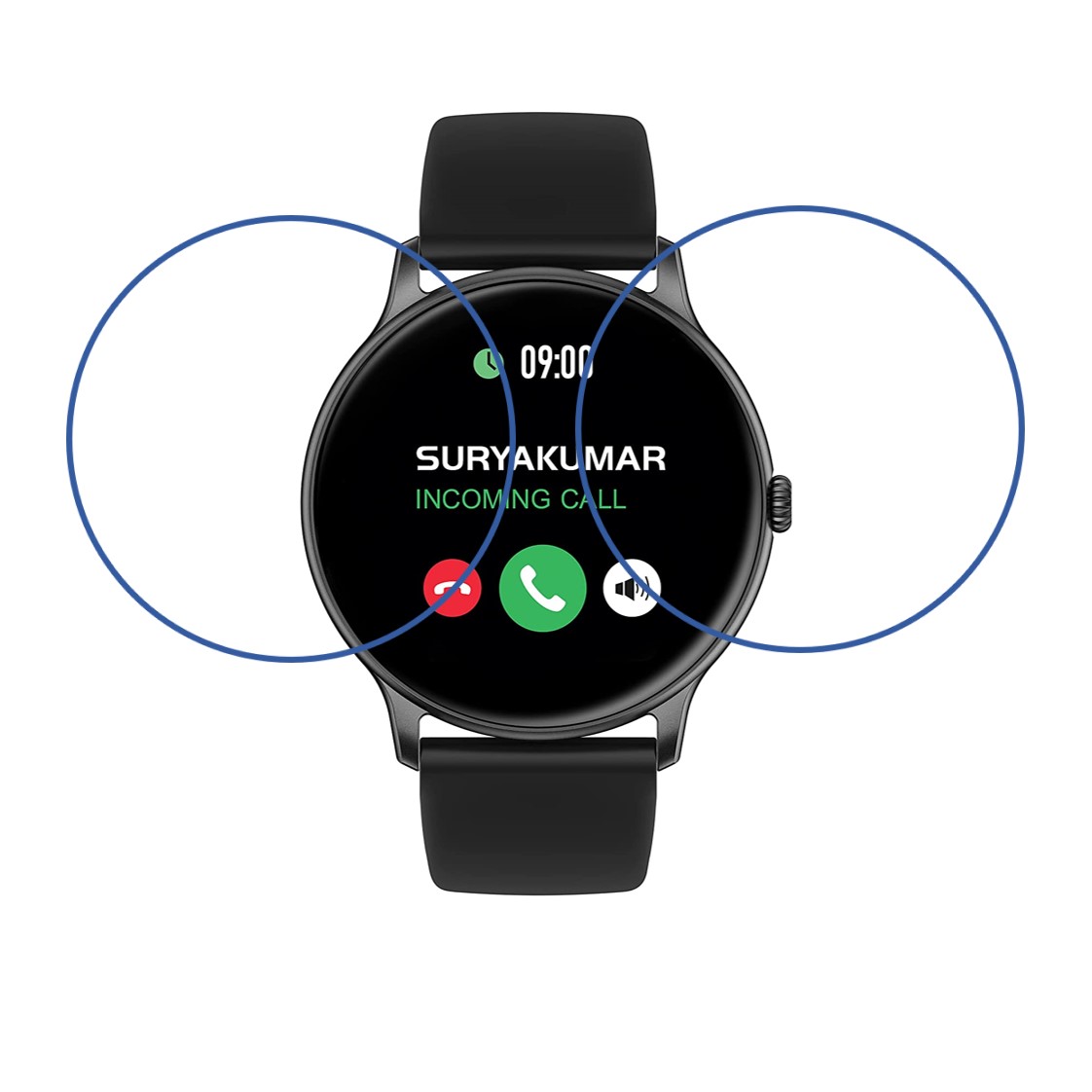 Maxima Max Pro Knight Compatible Smartwatch Screen Protector (Pack of 02)