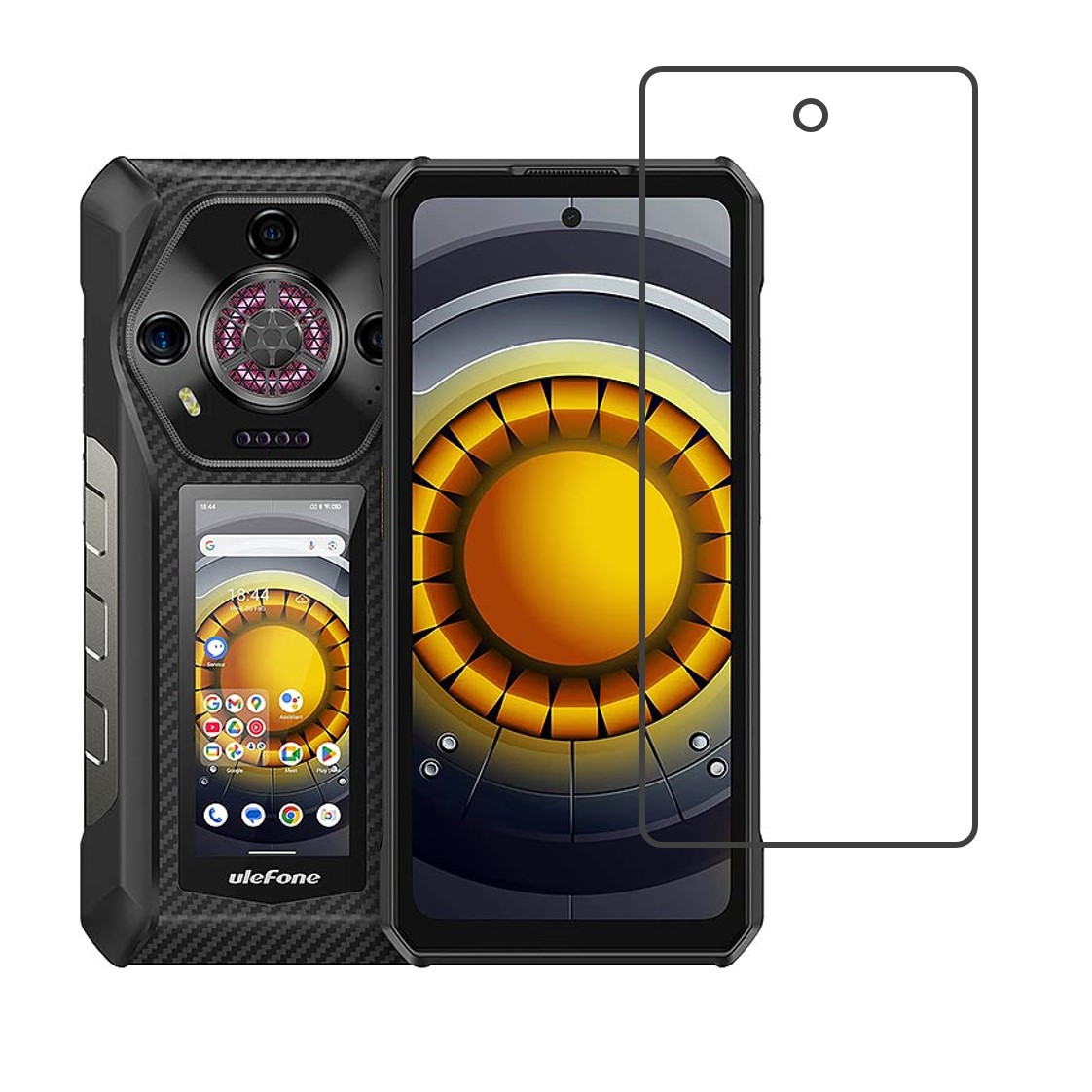 Ulefone Armor 30 Pro Compatible With Mobile Front Screen Protector  (Flexible Screen Protector)