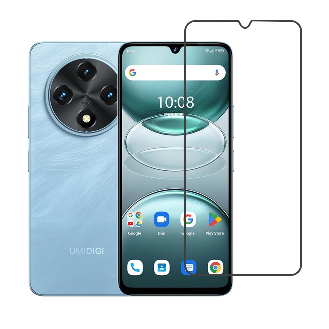 Umidigi G100 Compatible With Mobile Front Screen Protector  (Flexible Screen Protector)
