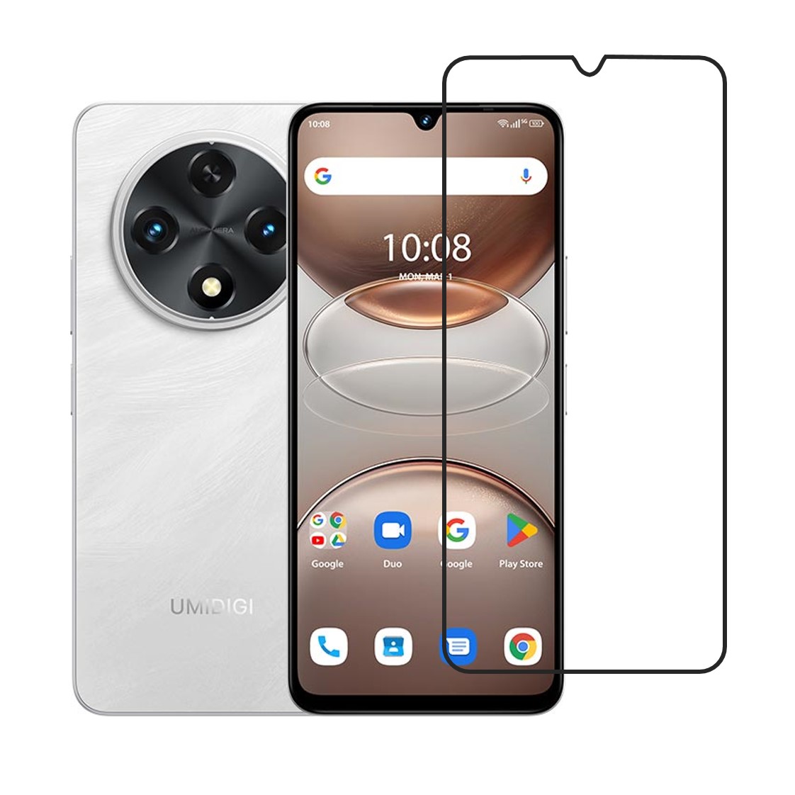 Umidigi G100A Compatible With Mobile Front Screen Protector  (Flexible Screen Protector)