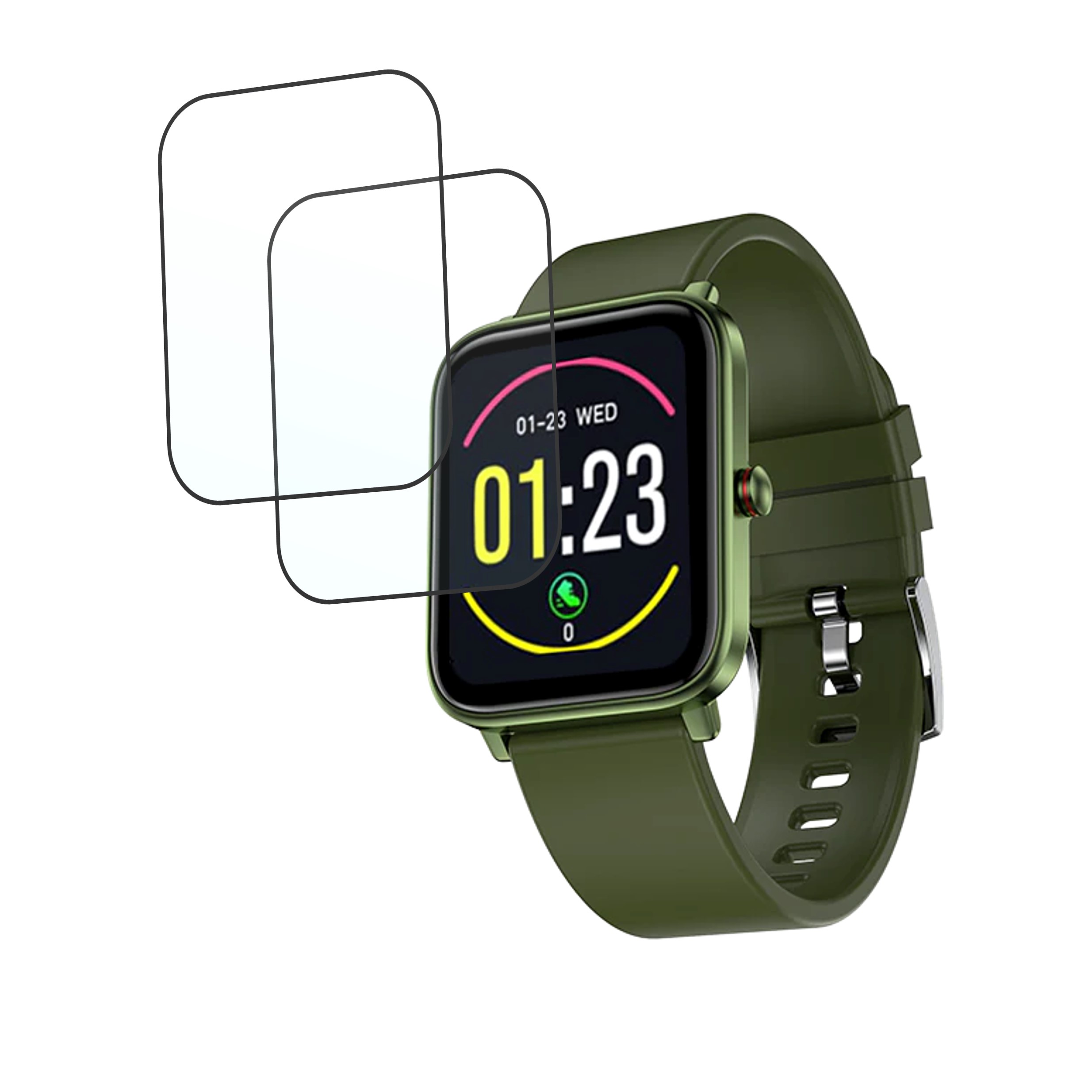 Fire Boltt Ninja Pro Max Plus Smartwatch Screen Protector 9H Protective Compatible Flexible