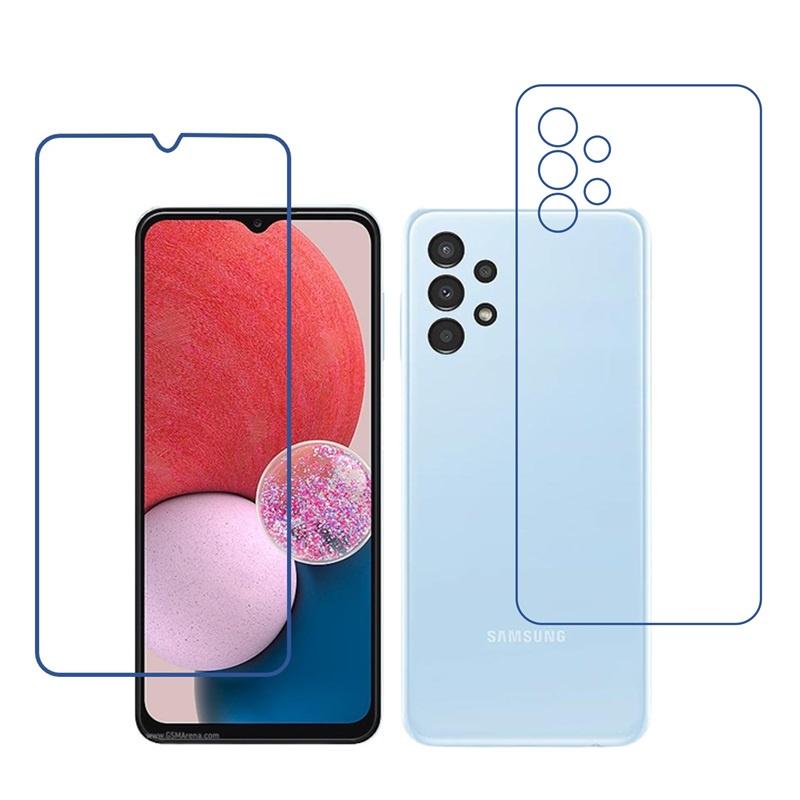 Samsung Galaxy A13 (SM-A137) 9H Front & Back Flexible Compatible Mobile Screen Protector (Not a Tempered glass)