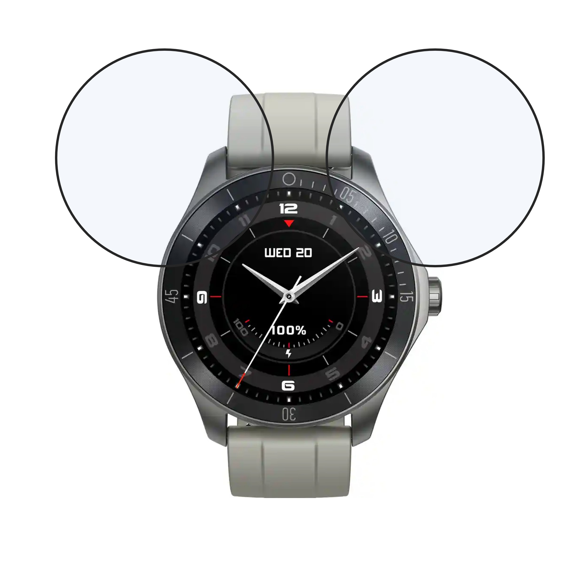 FASTRACK ROGUE 1.38 Smartwatch Screen Protector 9H Protective Compatible Flexible