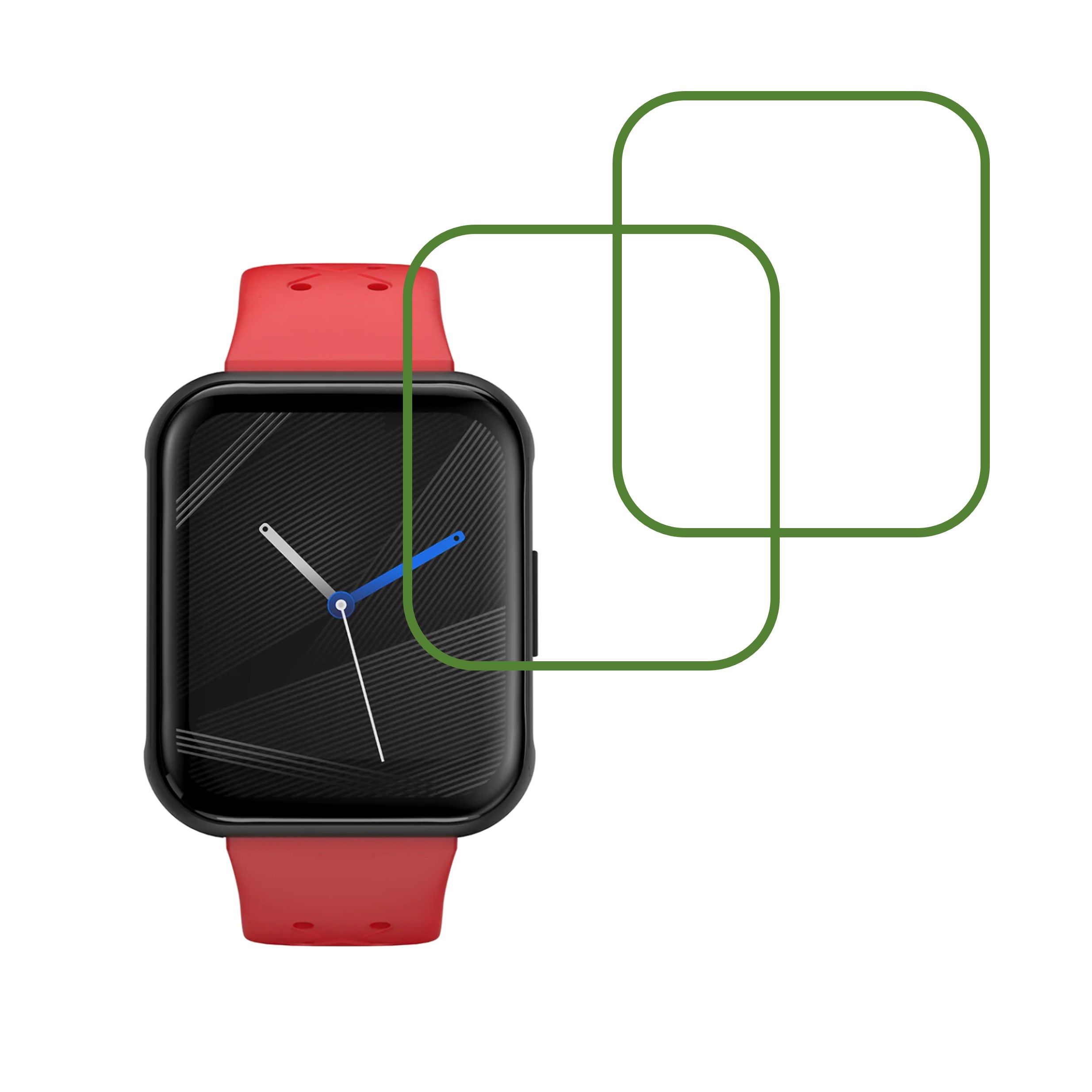 Molife Sense 320 Smartwatch Screen Protector 9H Protective Compatible Flexible