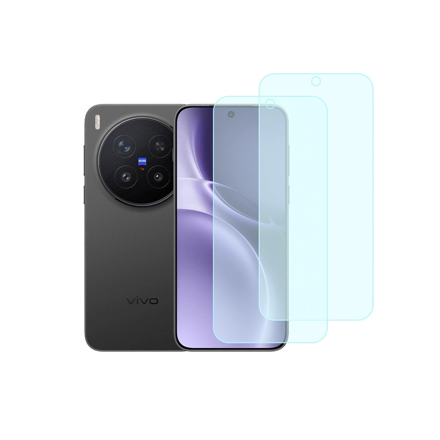 Mobile screen guard 9H Compatible With Vivo x300 pro Pack of 2 | Flexible Screen Protector| Perfect fit | Edge to Edge