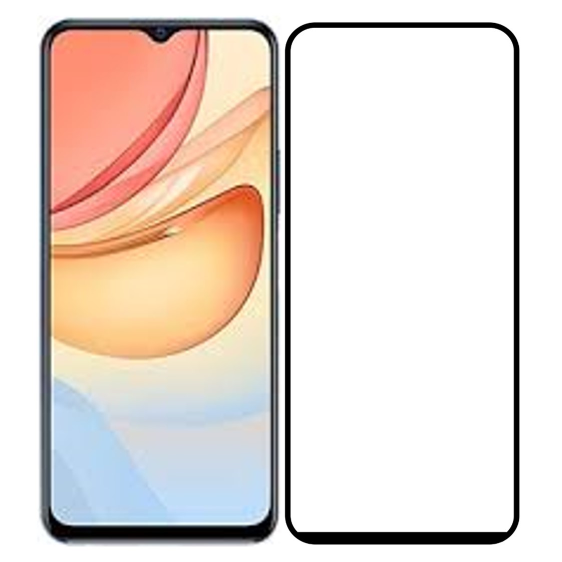 Tempered Glass Screen Protector Guard Compatible With Vivo Y33/Y33s/Y33t/Y33e/Y35/Y21 2021/Y21t/Y21e/Y53s/T1 5G/T1X Edge to Edge Coverage With Free Installation Kit (Tempered Glass)