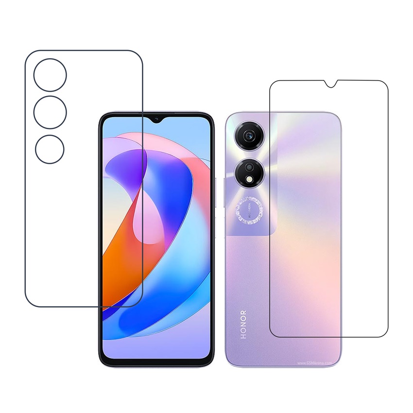 Honor Play 40 Protective Front & Back Compatible Mobile Screen Protector