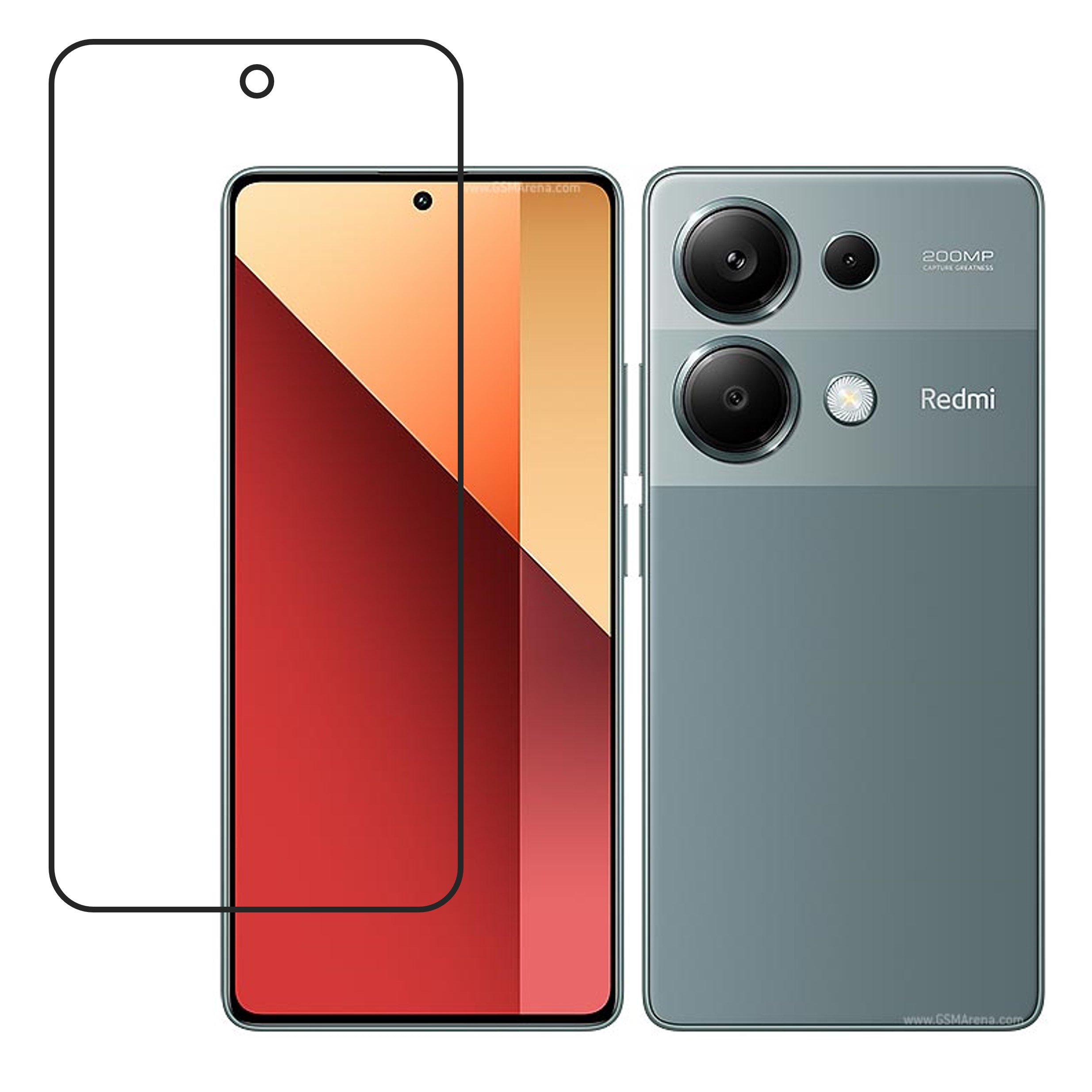 Xiaomi Redmi Note 13 Pro 4G Compatible Mobile Screen Protector 