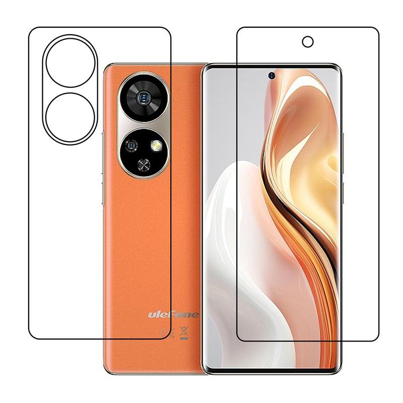 Ulefone Note 17 Pro (Front & Back) TPU Protective Compatible Flexible Unbreakable Mobile Screen Protector