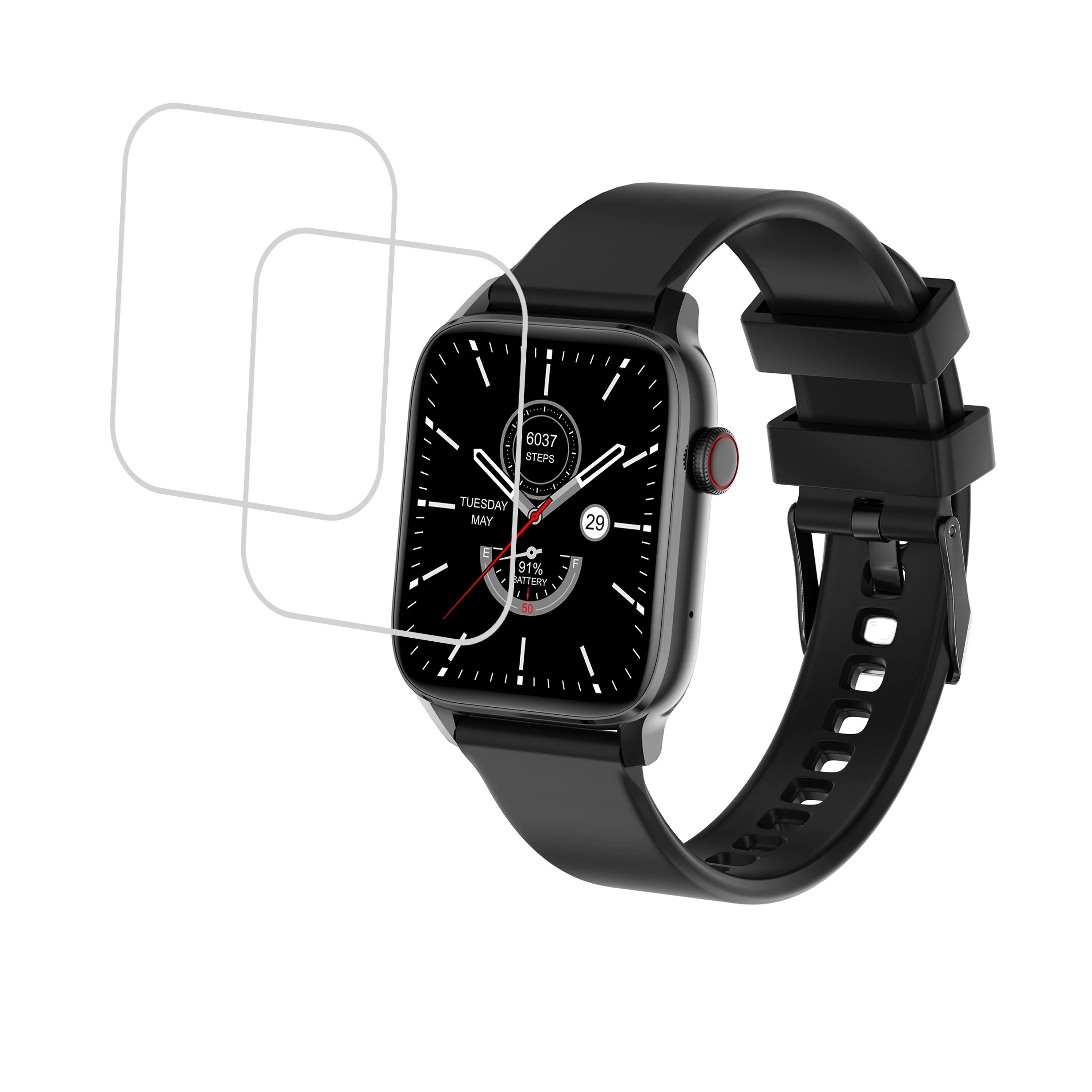 Maxima Max Pro Brave Smartwatch Screen Protector 9H Protective Compatible Flexible