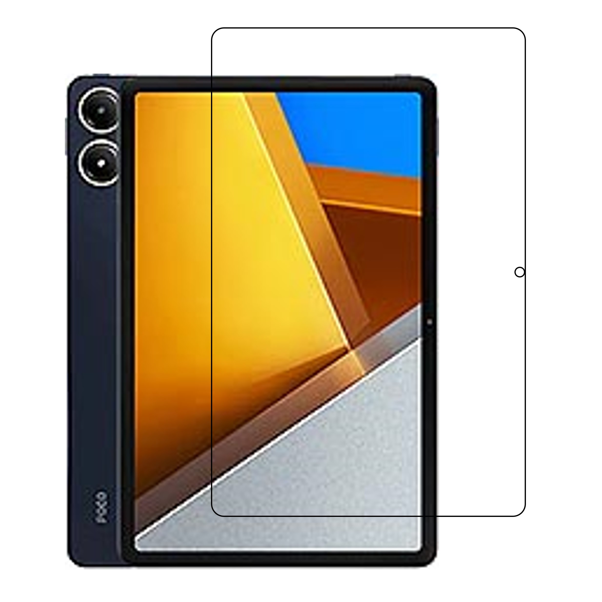 Xiaomi Poco Pad Tablet Screen Protector 9H Protective Compatible Flexible