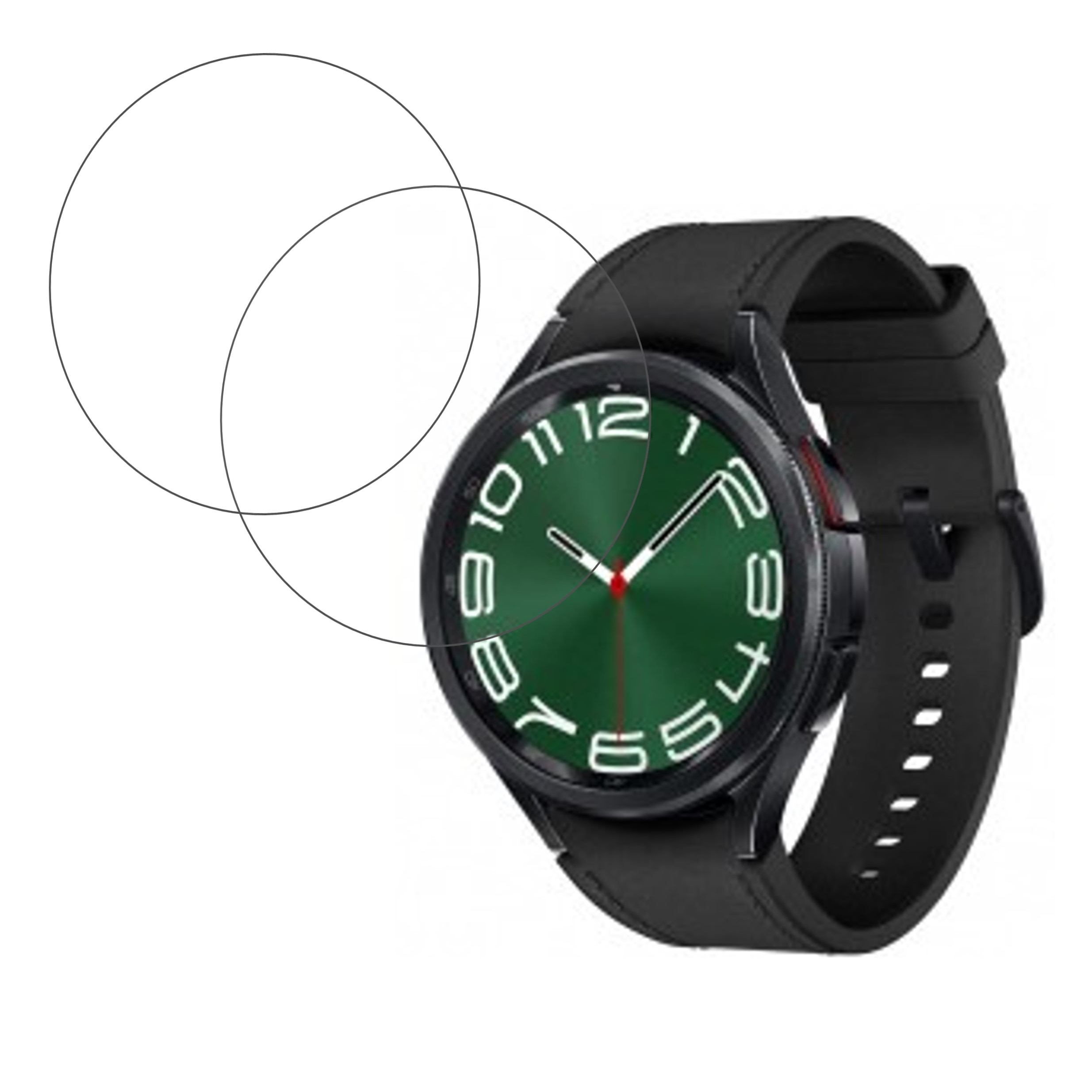 Samsung Galaxy Watch6 Classic 47mm Smartwatch Screen Protector 9H Protective Compatible Flexible
