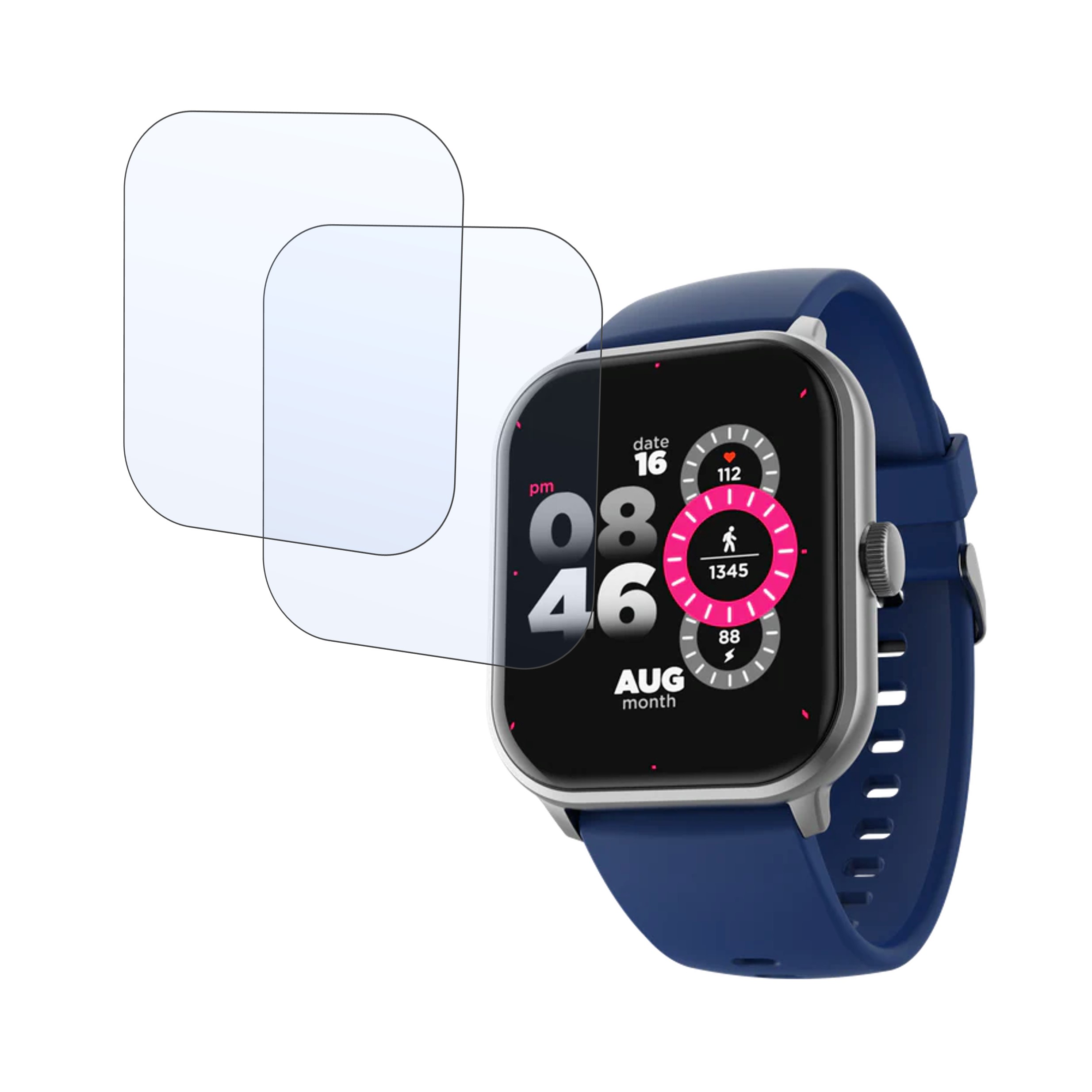 boAt TRebel Wave Edge Smartwatch Screen Protector 9H Protective Compatible Flexible