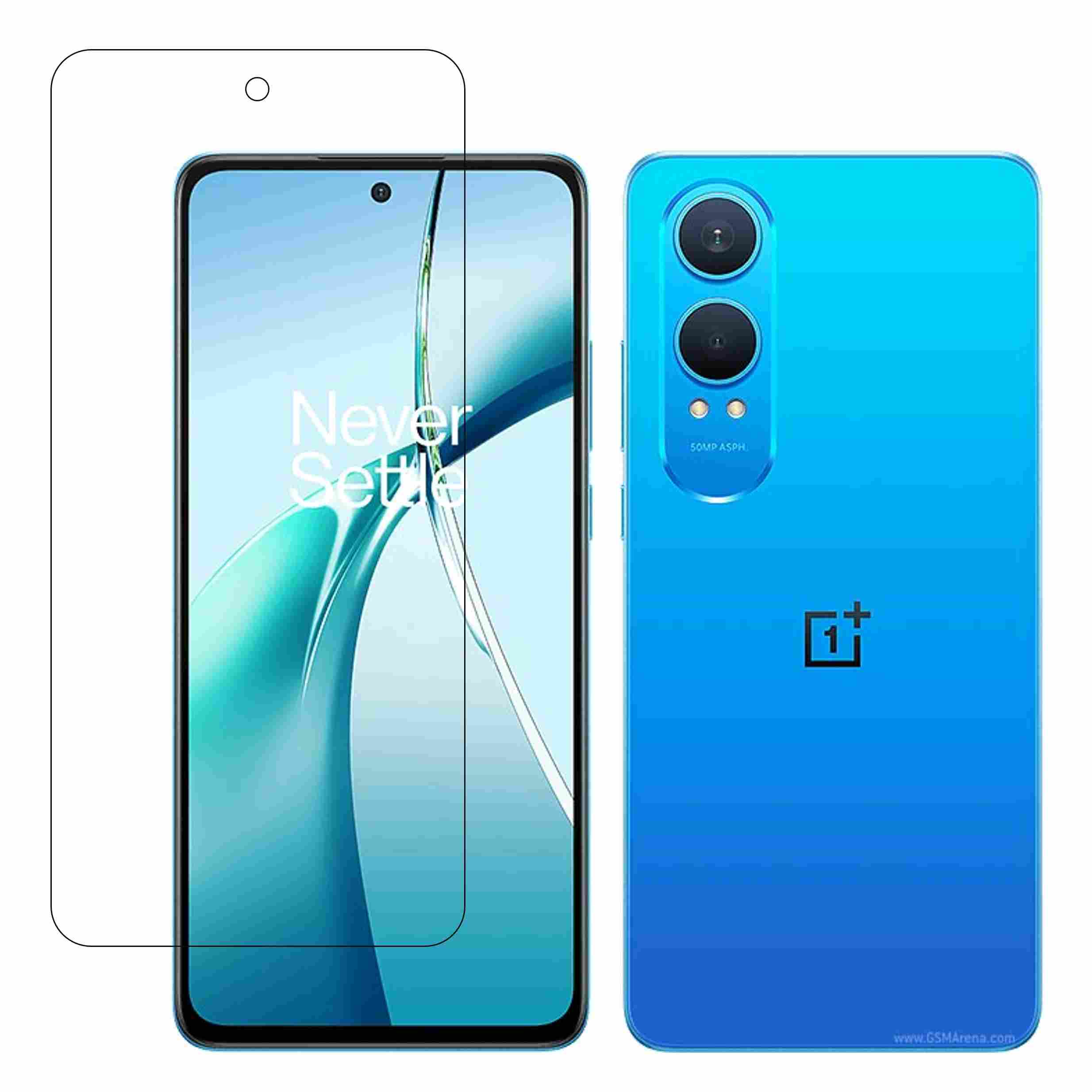 DVTECH® Mobile Screen Protector Compatible With OnePlus Nord CE4 Lite Front 9H Protective Flexible