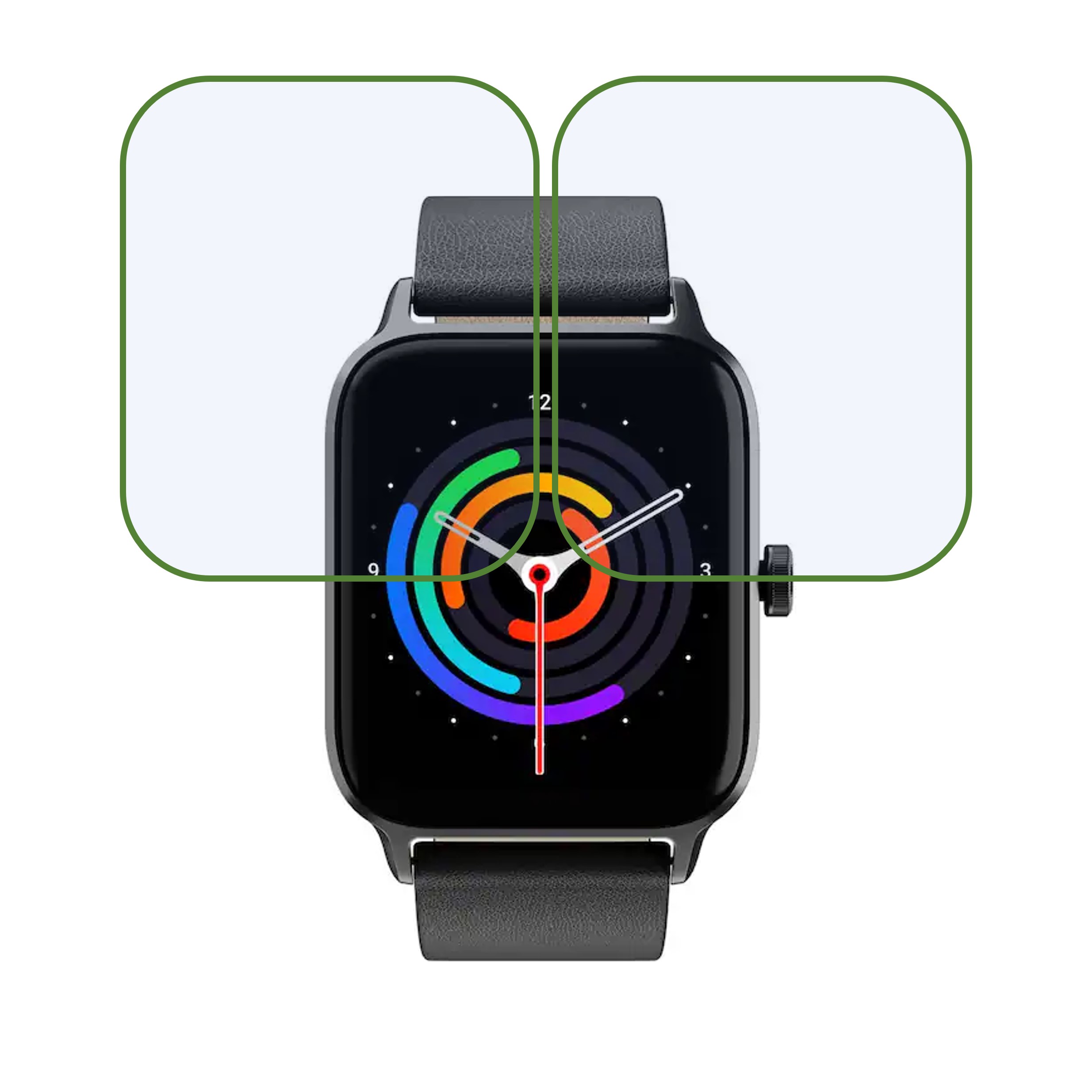 Titan Traveller India's First FitVerse Smartwatch Screen Protector 9H Protective Compatible Flexible