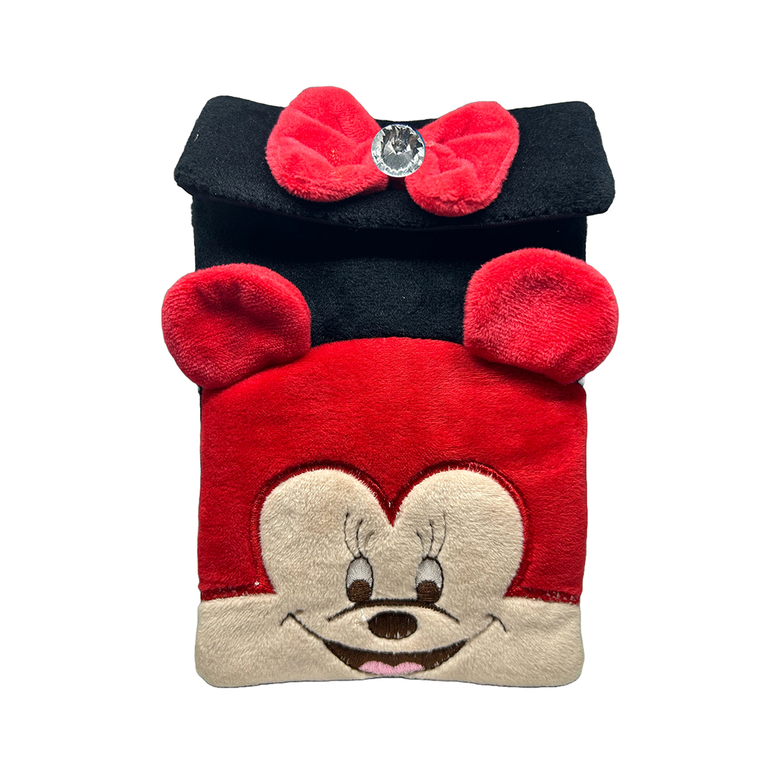 Hello Kitty Mickey Mouse Soft Velvet Red Color Sling Bag Carton Character Pouch