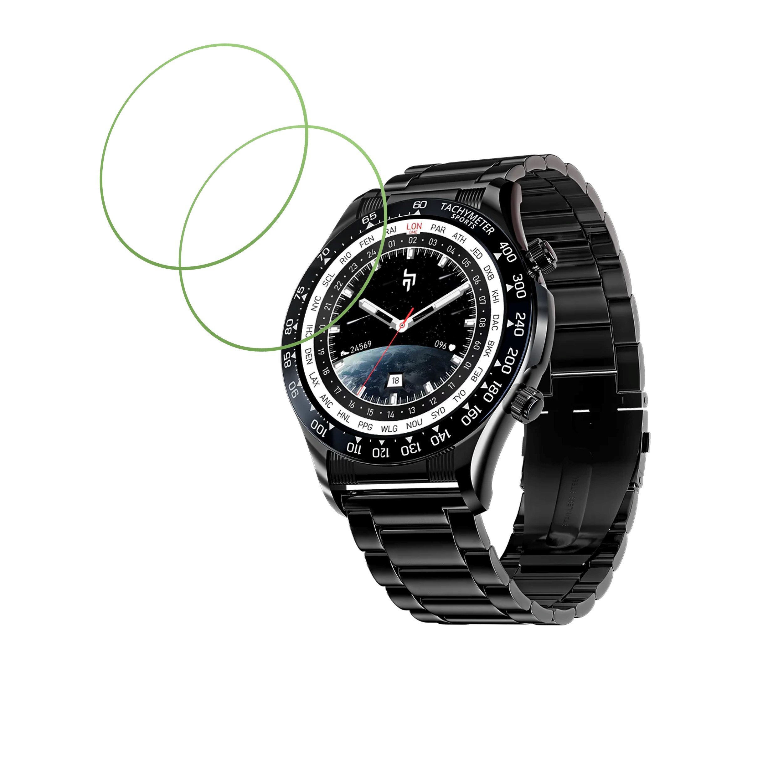 Crossbeats Monarch Smartwatch Screen Protector 9H Protective Compatible Flexible
