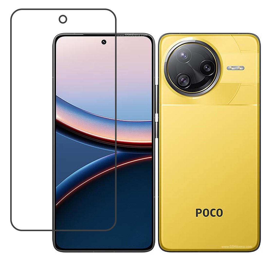 Xiaomi Poco F7 Ultra  Compatible With Mobile Front Screen Protector  (Flexible Screen Protector)