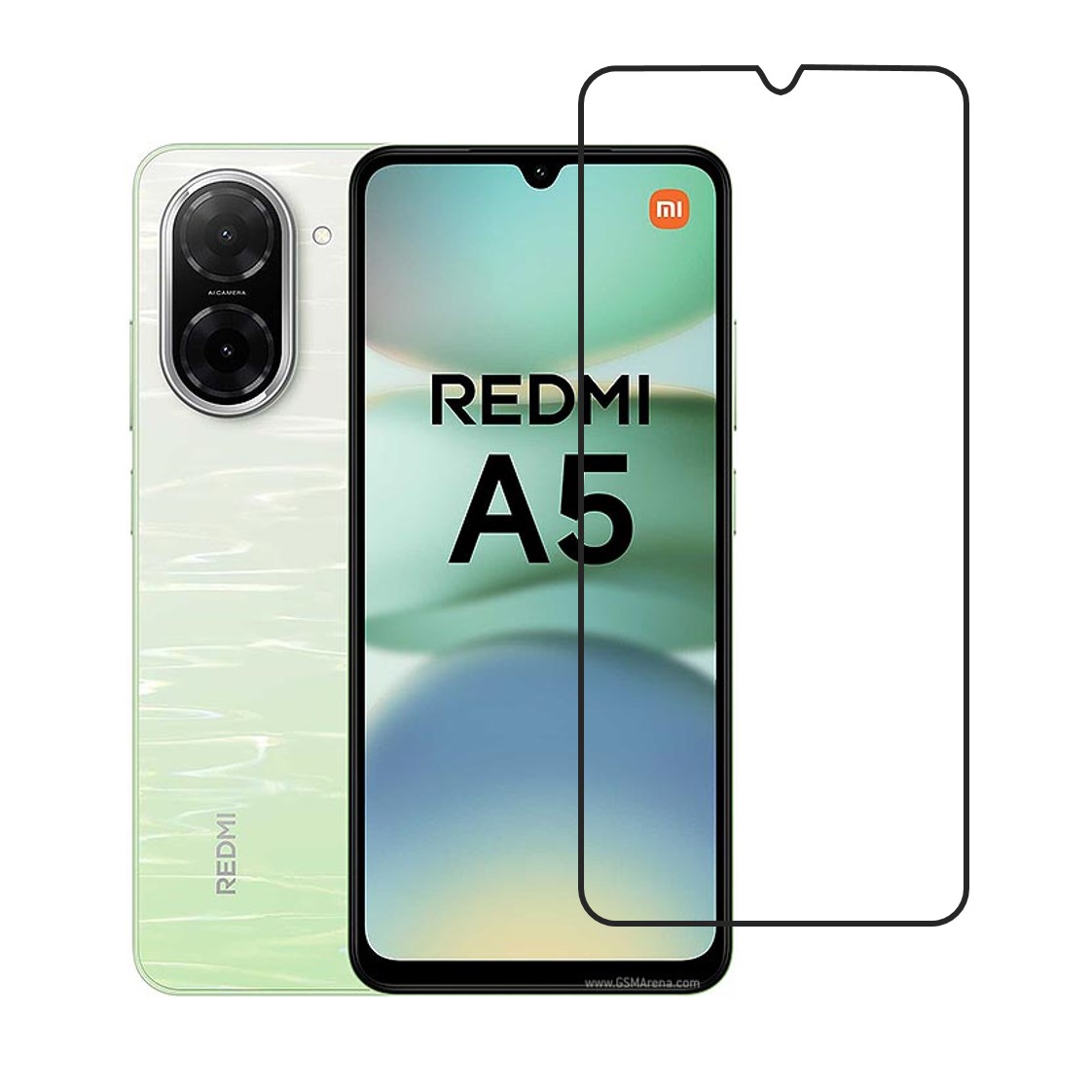 Xiaomi Redmi A5 4G Compatible With Mobile Front Screen Protector  (Flexible Screen Protector)