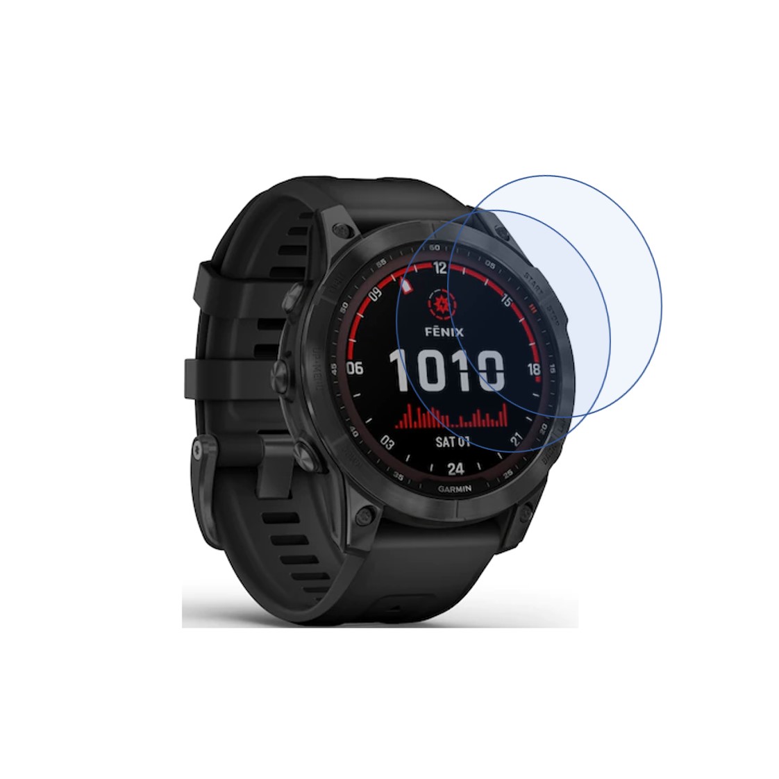 Garmin Fenix 7 Solar Smartwatch Screen Protector 9H Protective Compatible Flexible