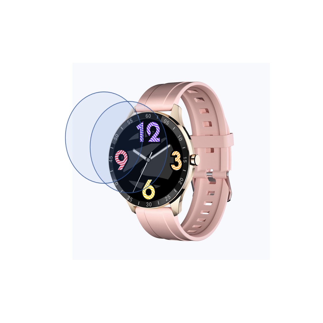 Zebronics Zeb-Fit3220CH Smartwatch Screen Protector 9H Protective Compatible Flexible