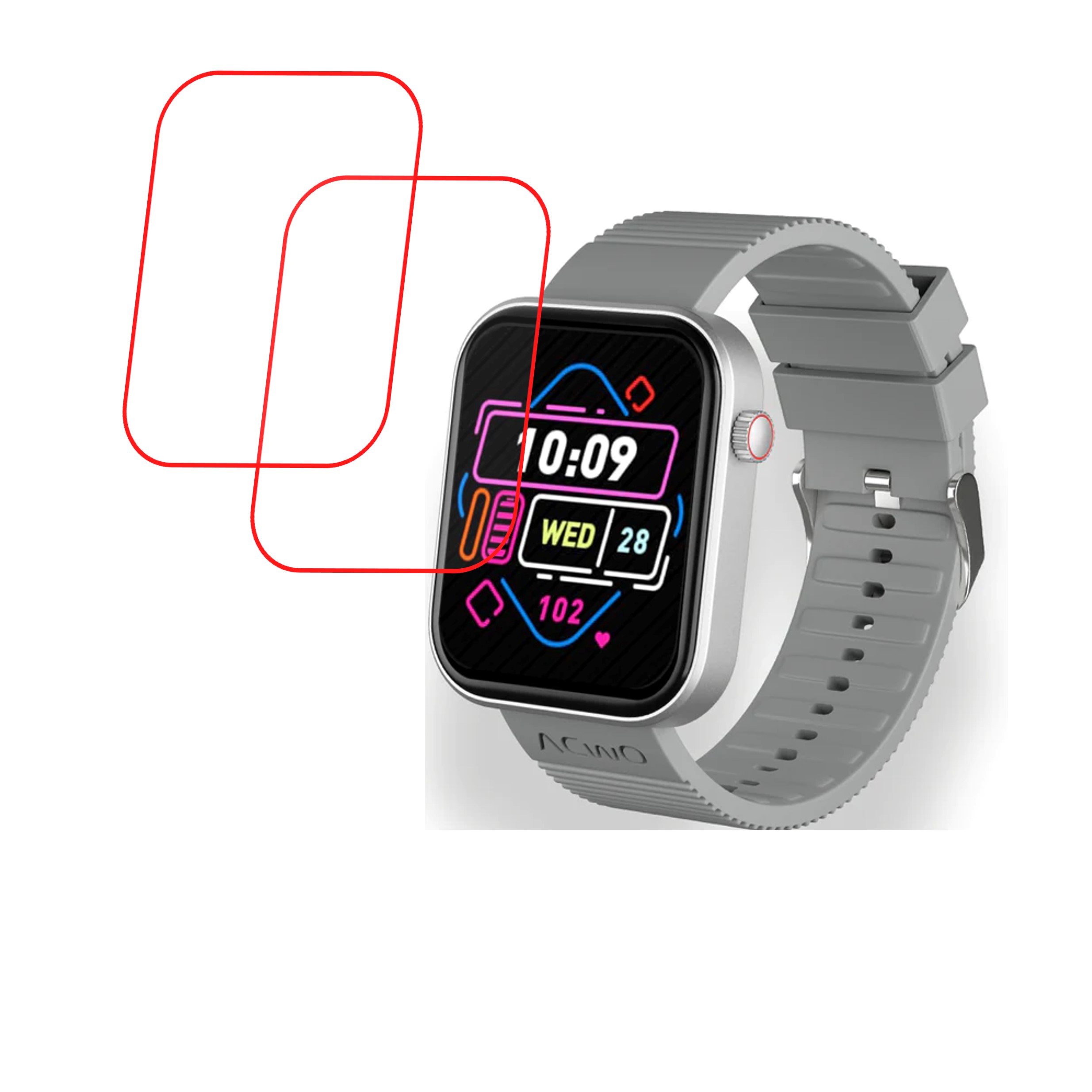 Acwo FwIT SX Calling Smartwatch Screen Protector 9H Protective Compatible Flexible