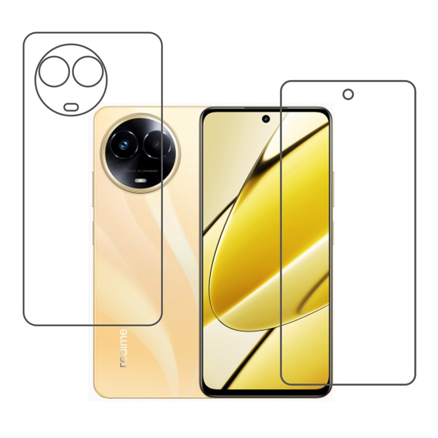 Realme 11 5G Protective Front & Back Compatible Mobile Screen Protector