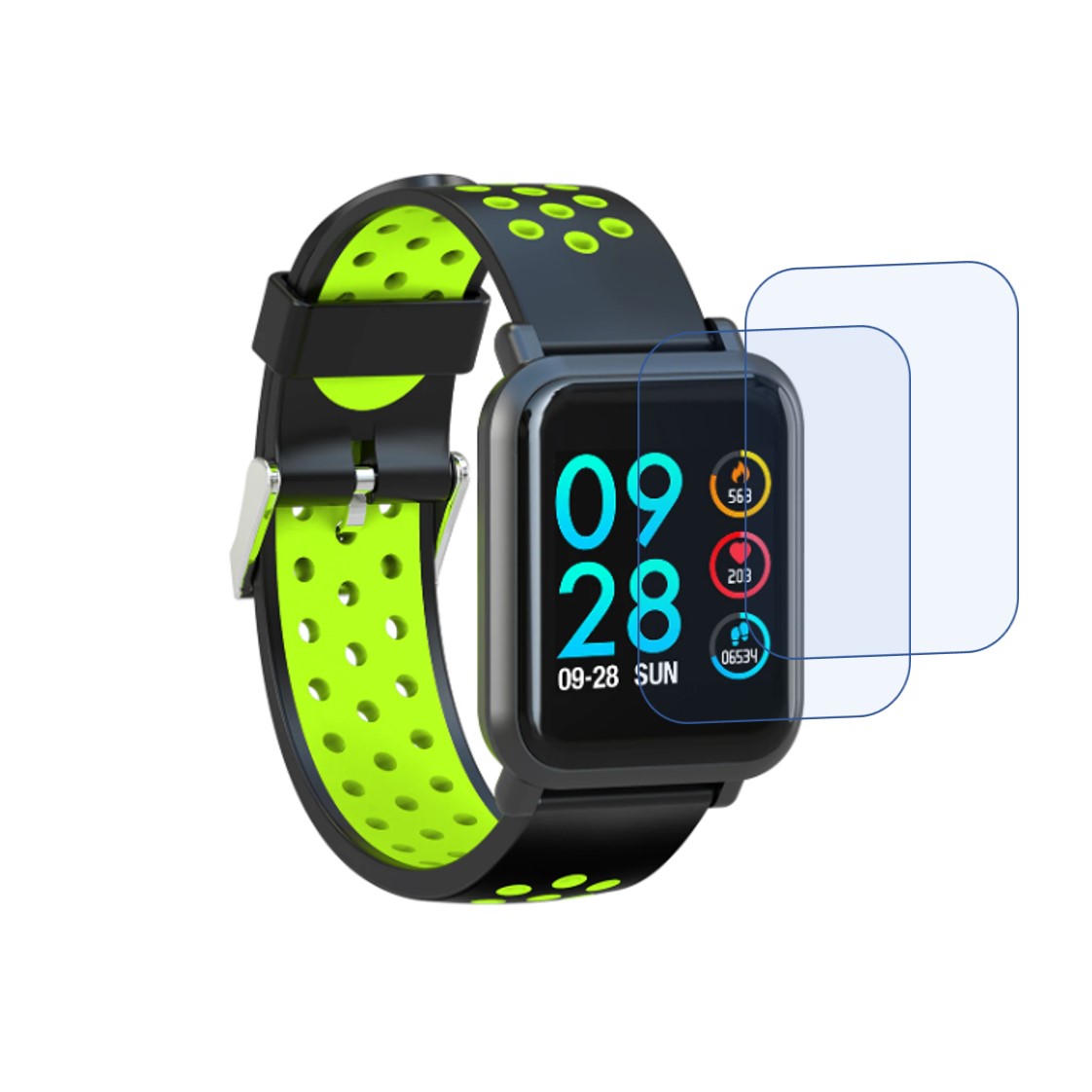 AQFIT W8 Smartwatch Screen Protector 9H Protective Compatible Flexible