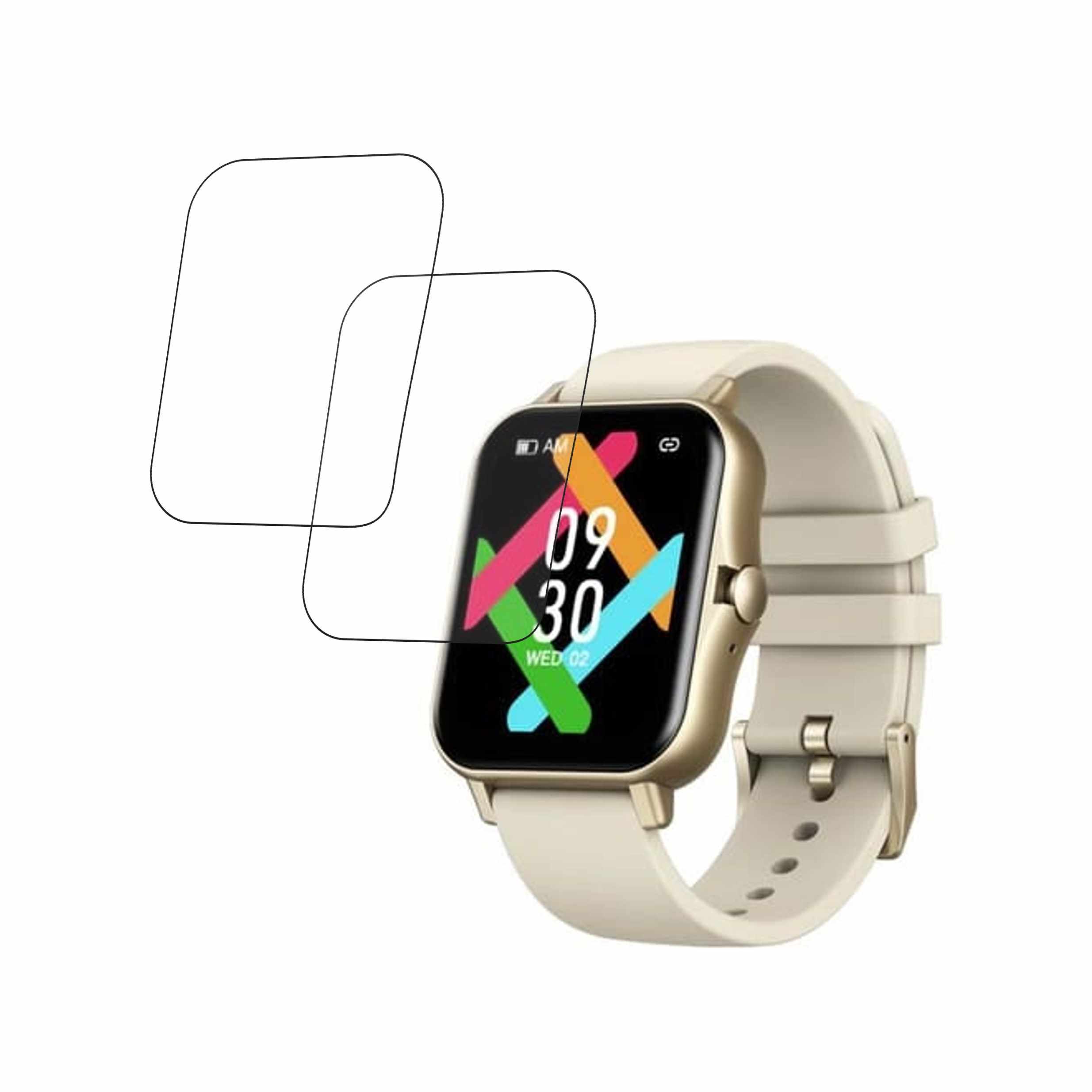 ZEBLAZE GTS 2 Compatible Smartwatch Screen Protector (Pack of 02)