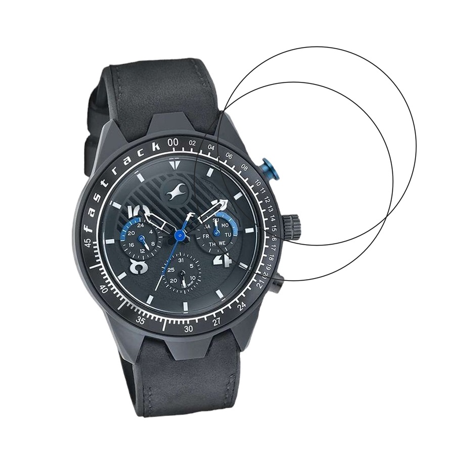 Fastrack All Nighters Quartz Watch Color Compatible Smartwatch Screen Protector (Pack of 02)