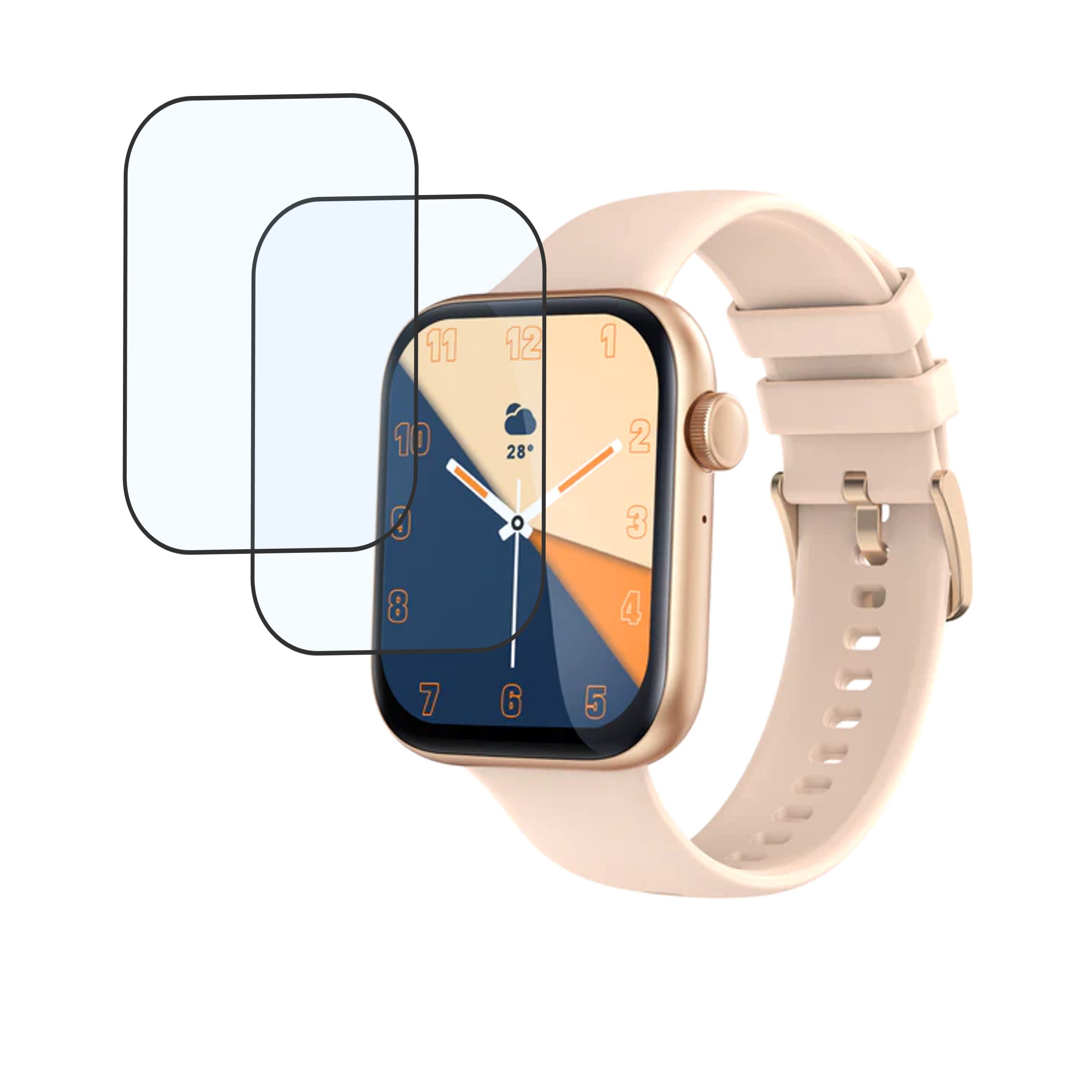 Pebble Blaze Smartwatch Screen Protector 9H Protective Compatible Flexible