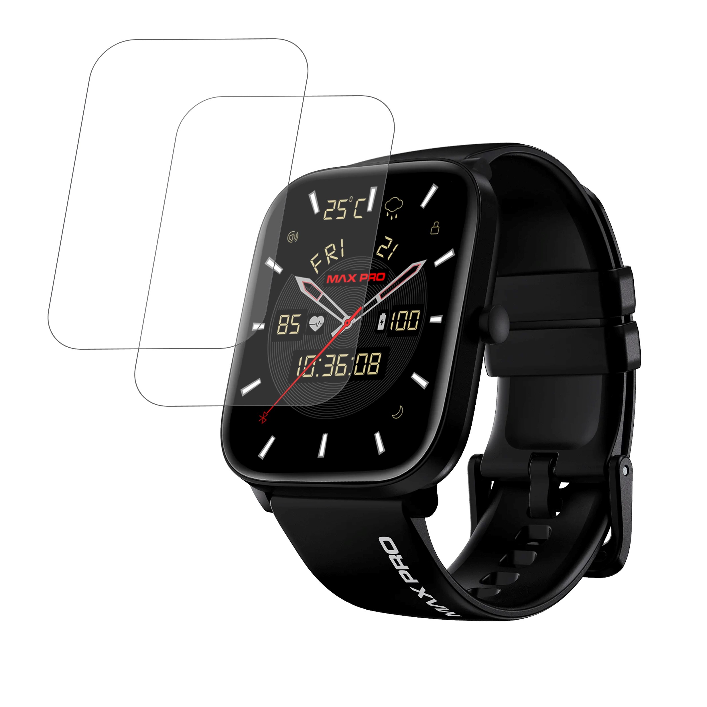 Maxima Max Pro Shogun Smartwatch Screen Protector 9H Protective Compatible Flexible