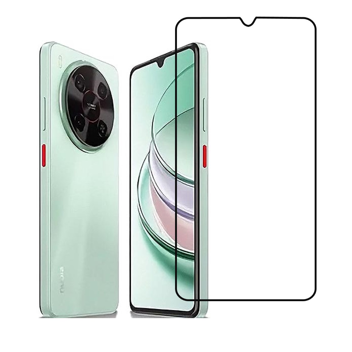 ZTE Blade V70 Max Compatible With Mobile Front Screen Protector  (Flexible Screen Protector)