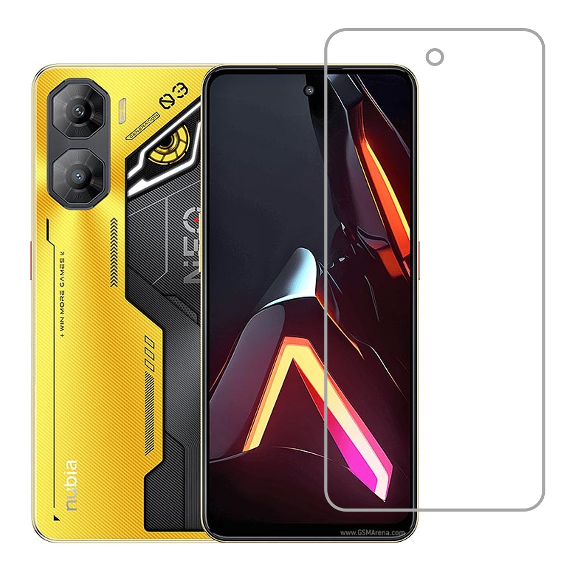 ZTE nubia Neo 3 Compatible With Mobile Front Screen Protector (Flexible Screen Protector)
