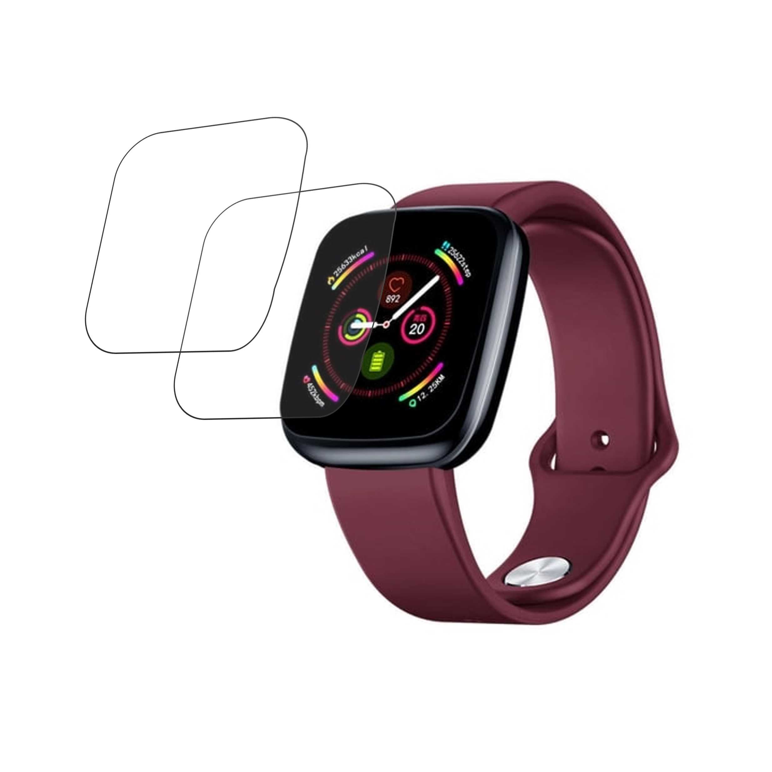 Zeblaze CRYSTAL 3 Compatible Smartwatch Screen Protector (Pack of 02)