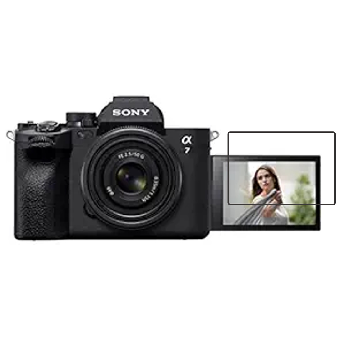 Sony ILCE-7M4K Protective Ultra Clear Unbreakable Camera Screen Protector for (Not a Tempered glass)