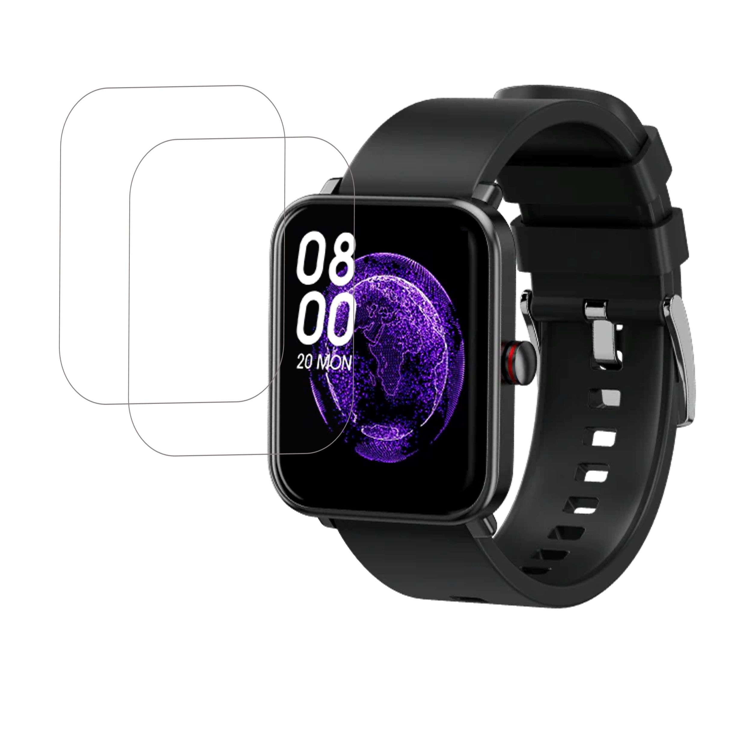Fire-Boltt Rebel Smartwatch Screen Protector 9H Protective Compatible Flexible