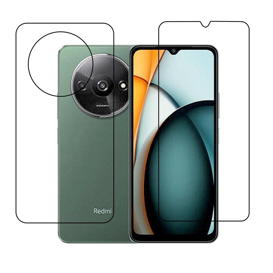 Xiaomi Redmi A3 (Front & Back) 9H Protective Compatible Flexible Unbreakable Mobile Screen Protector