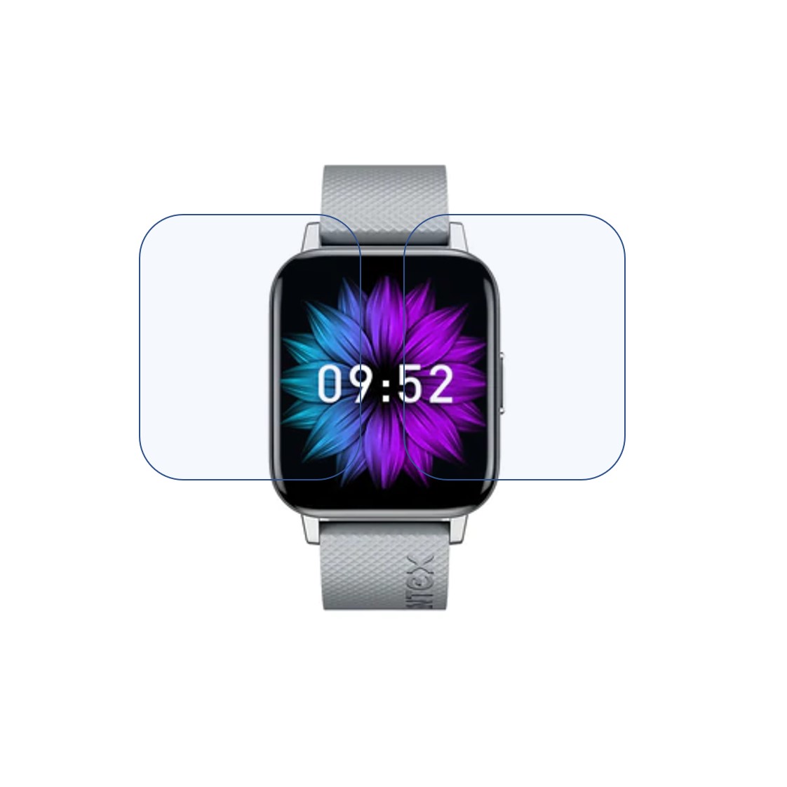 Intex FitRist Vogue Smartwatch Screen Protector 9H Protective Compatible Flexible