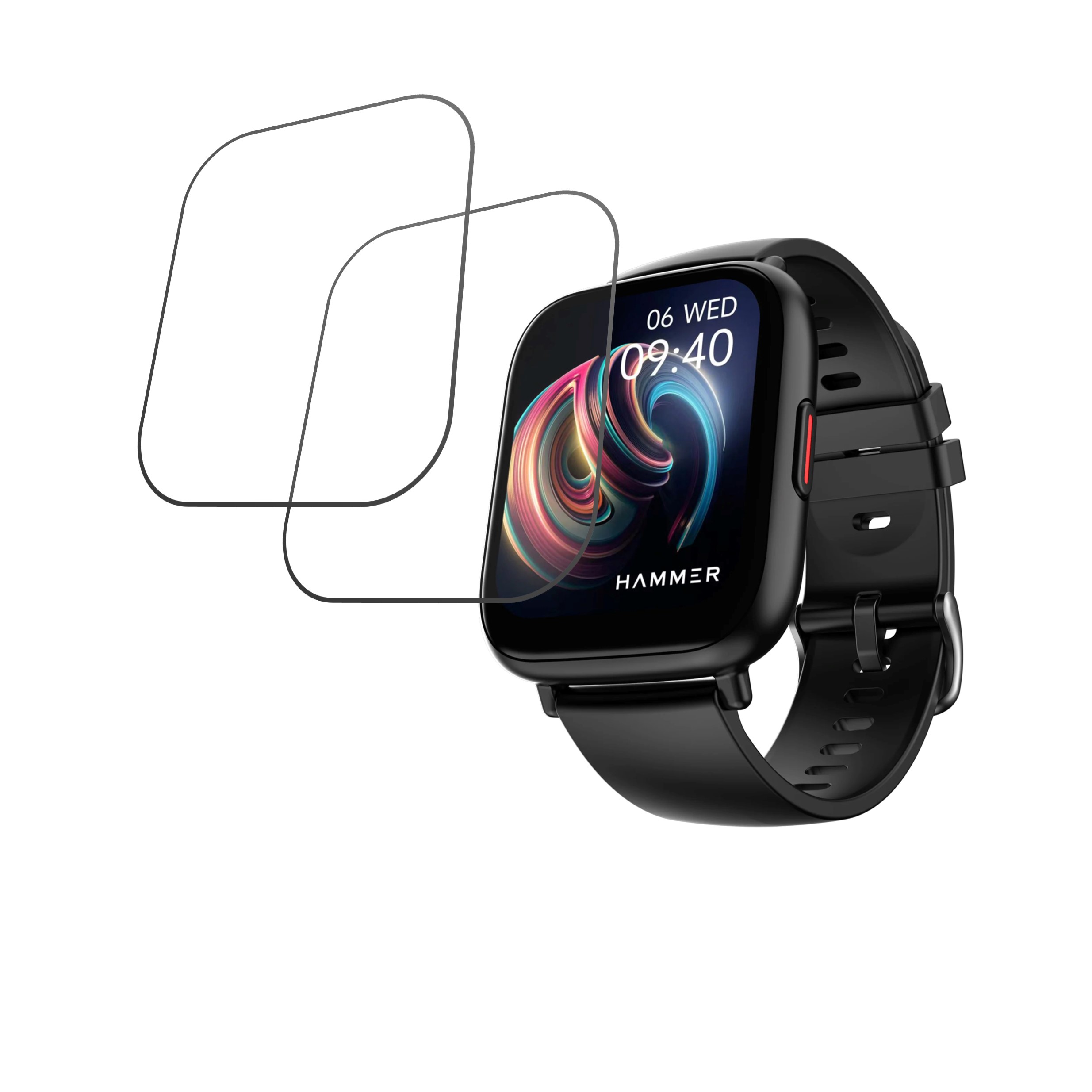 Hammer Fit Plus Smartwatch Screen Protector 9H Protective Compatible Flexible