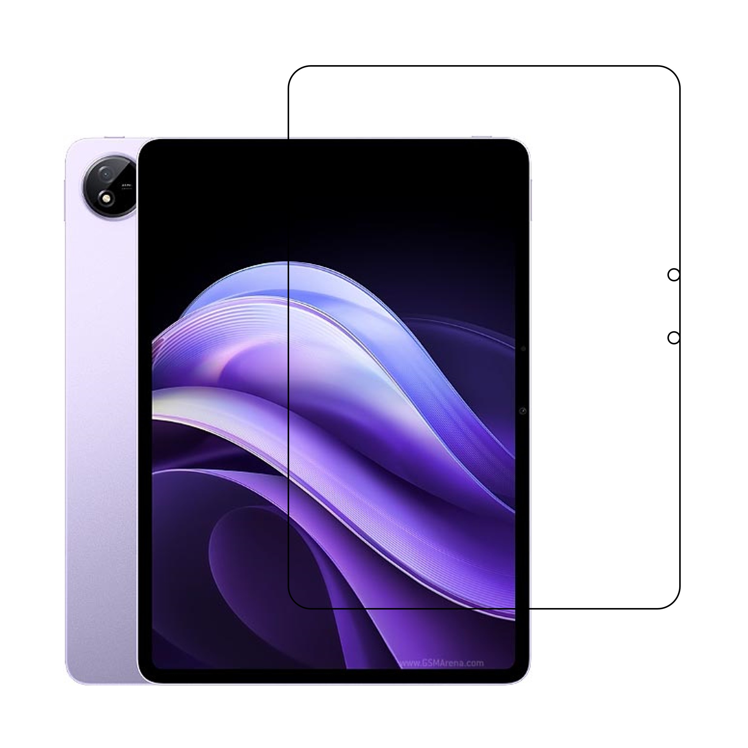 vivo Pad3 Tablet Screen Protector 9H Protective Compatible Flexible