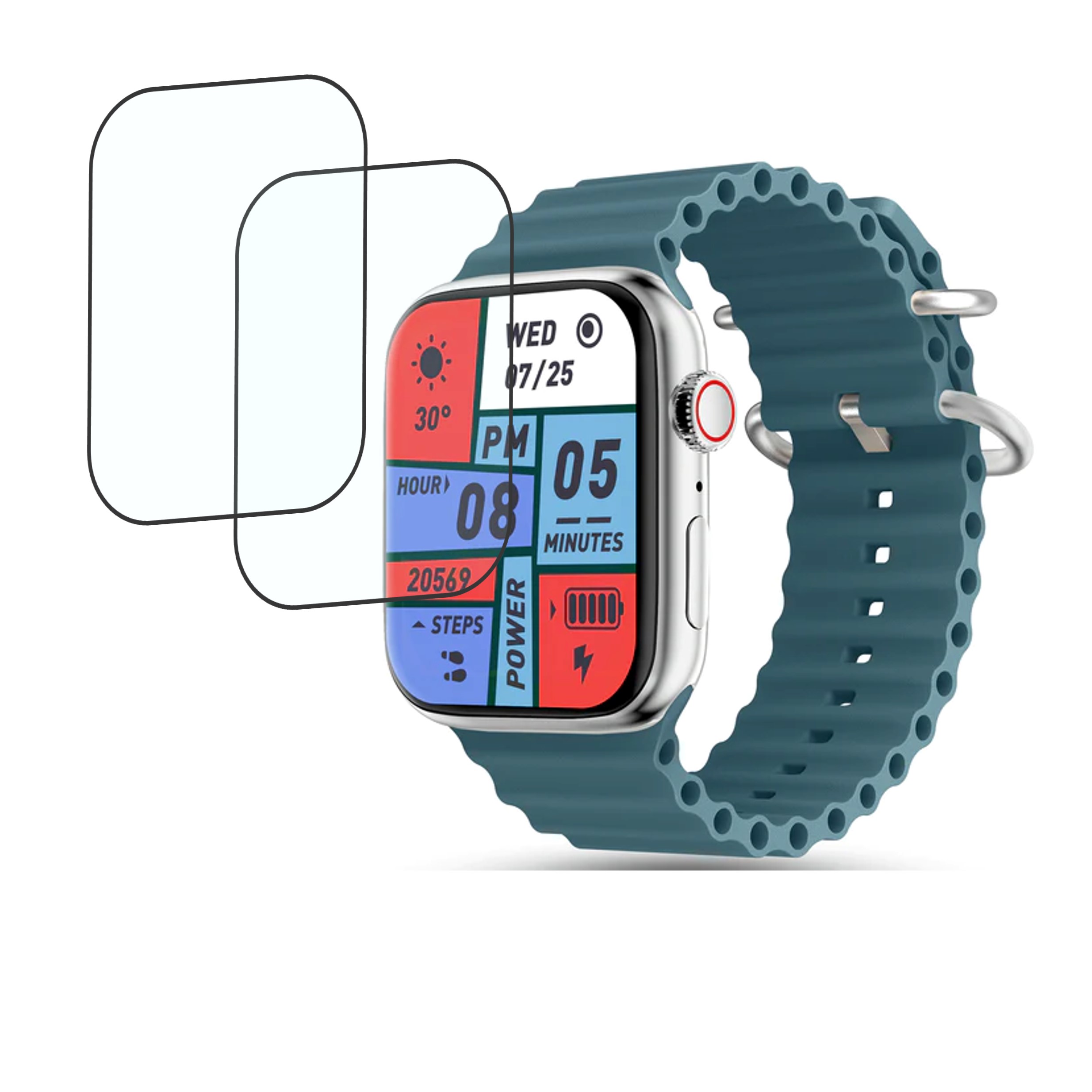 Pebble Frost Pro Smartwatch Screen Protector 9H Protective Compatible Flexible