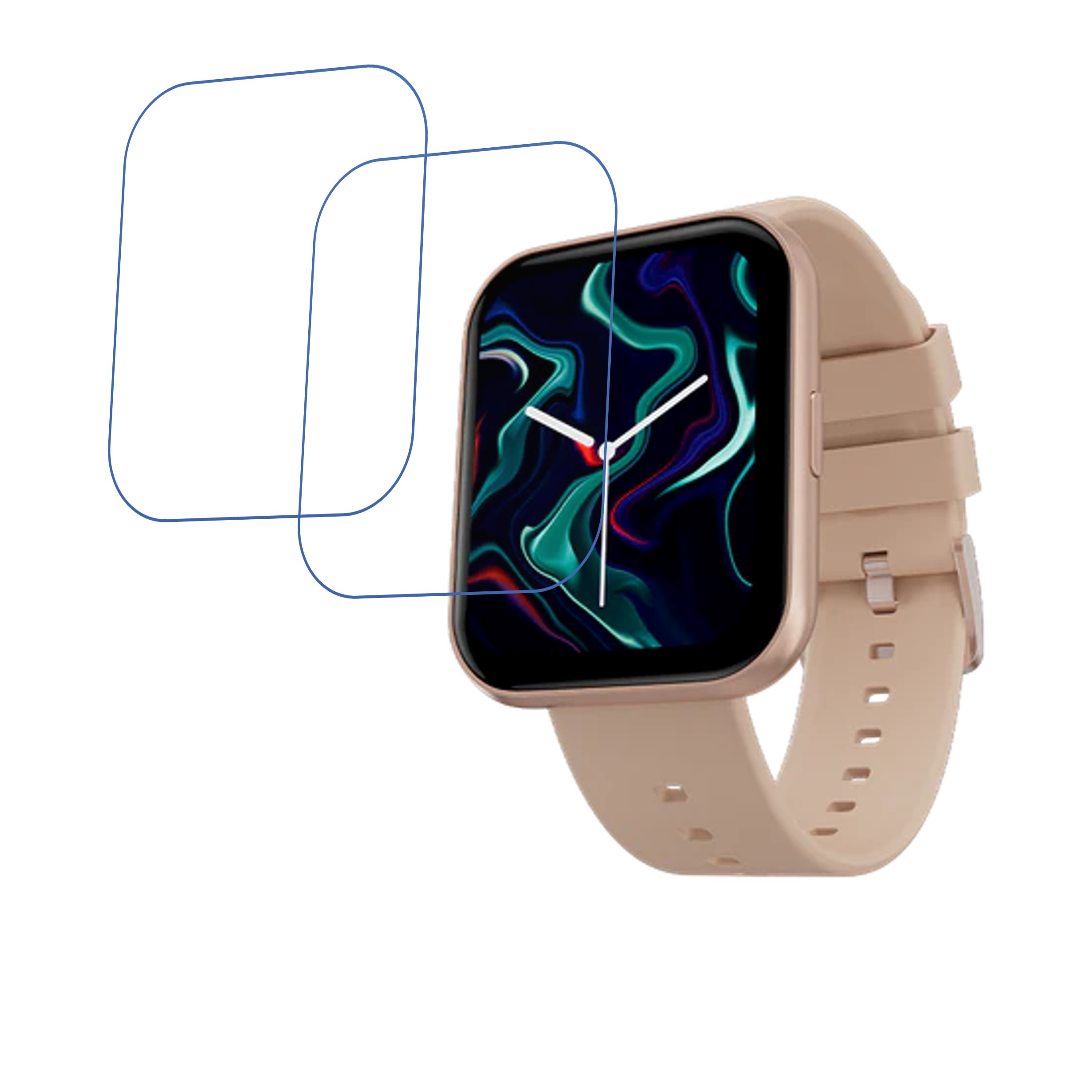Fire Boltt Celsius Smartwatch Screen Protector 9H Protective Compatible Flexible
