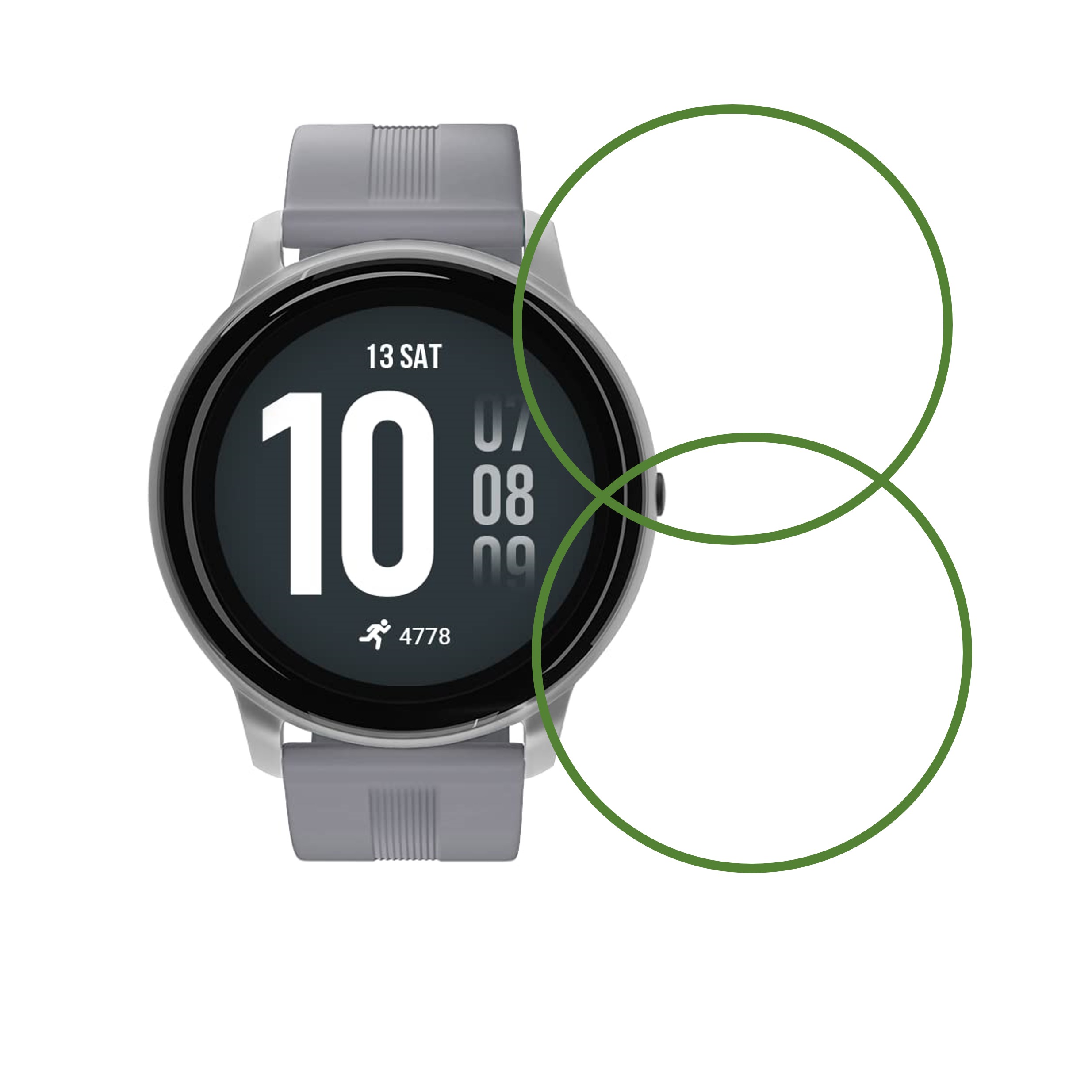 SYSKA SW200 Smartwatch Screen Protector 9H Protective Compatible Flexible