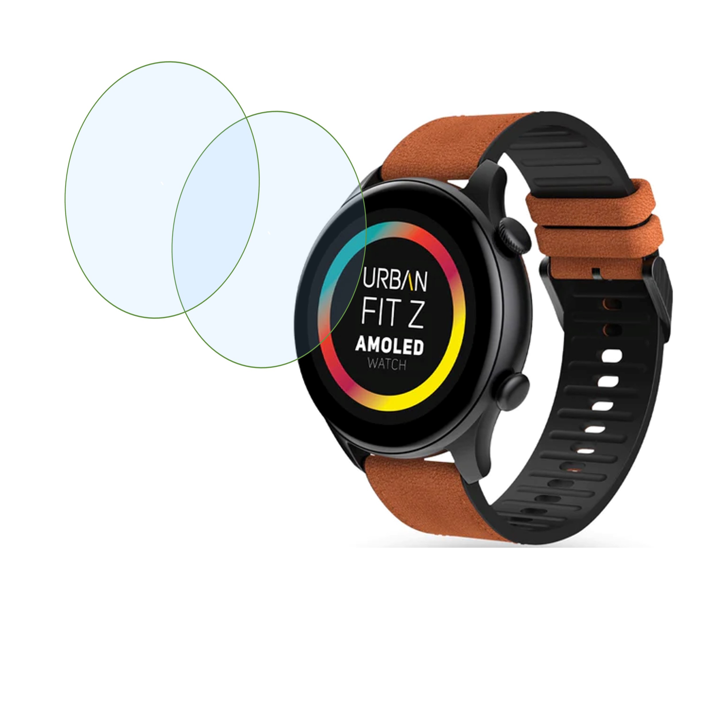 URBAN Fit Z Smartwatch Screen Protector 9H Protective Compatible Flexible