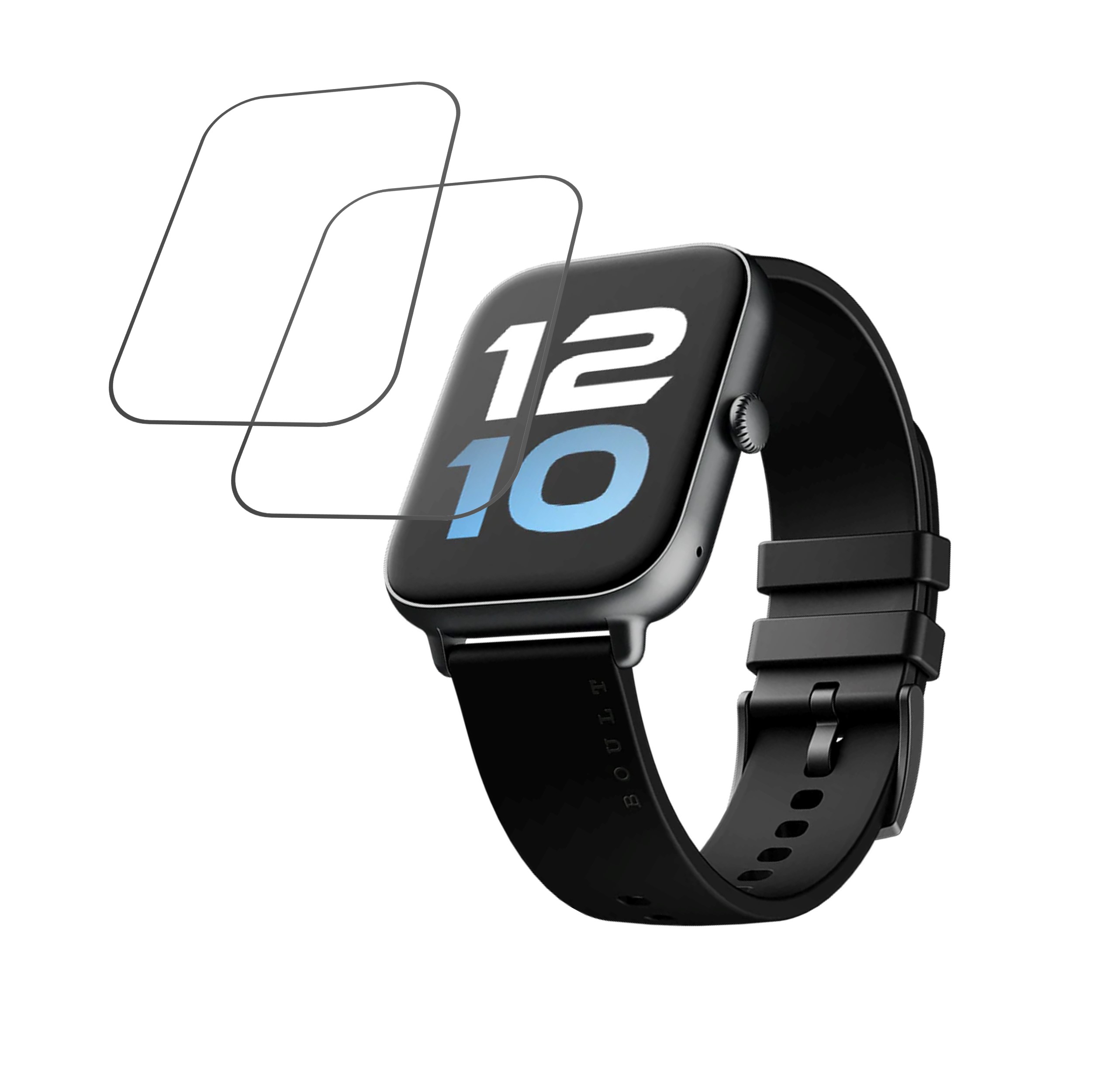 Boult Ridge Smartwatch Screen Protector 9H Protective Compatible Flexible