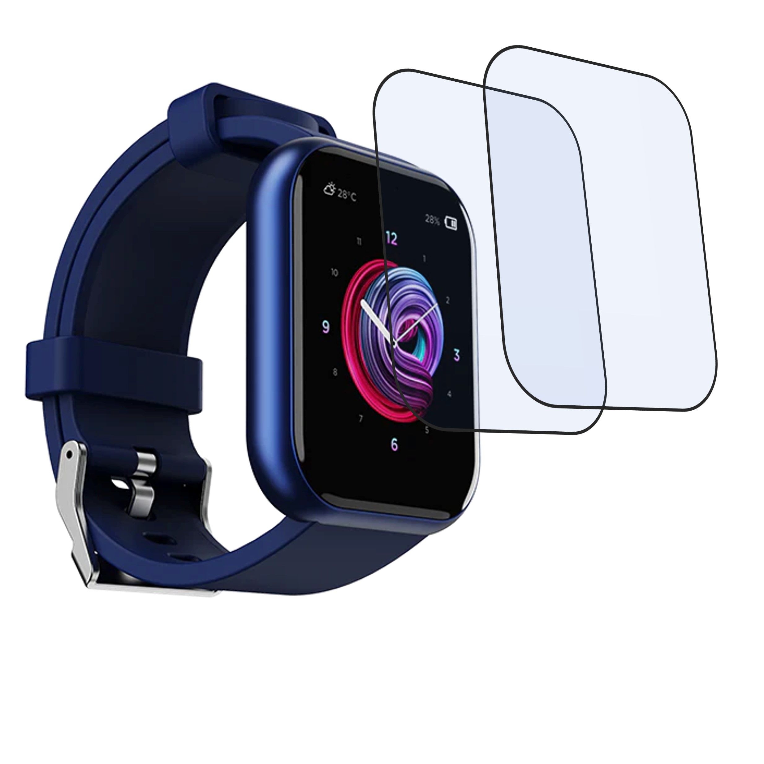 boAt TRebel Blaze  Smartwatch Screen Protector 9H Protective Compatible Flexible